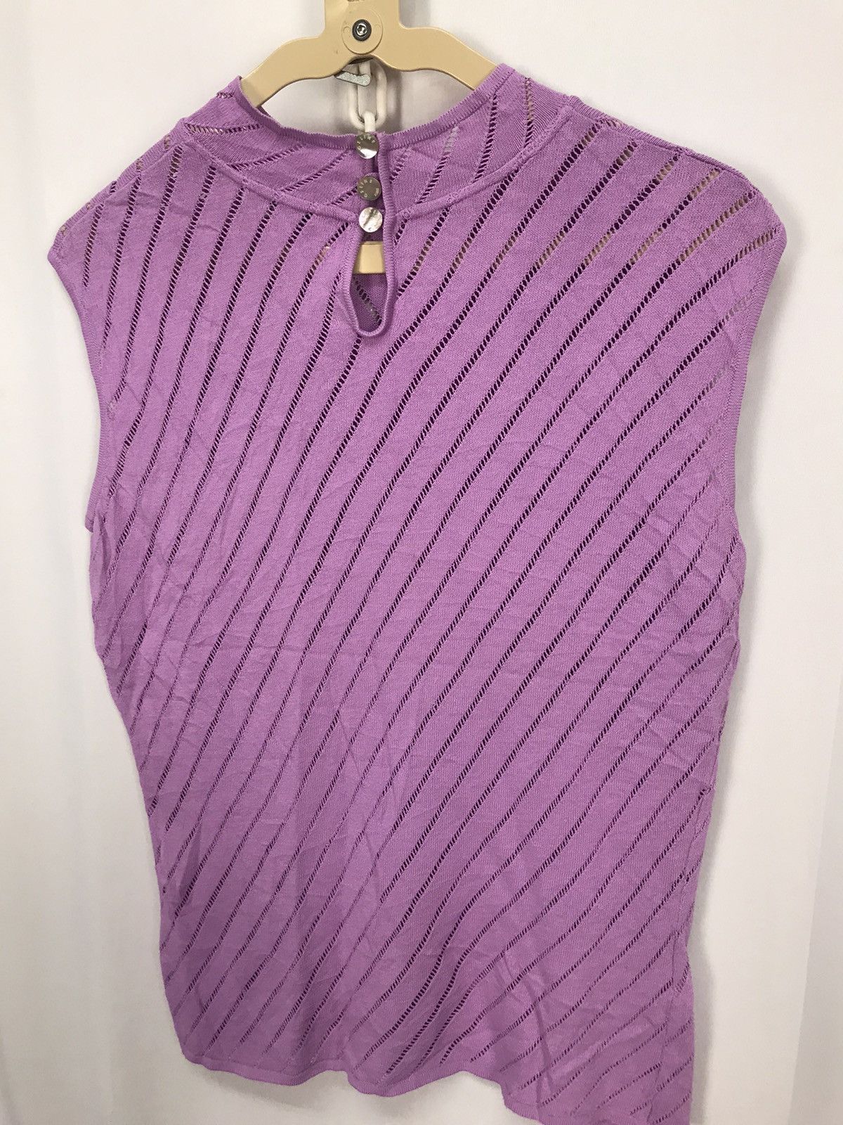 Celine Celine tanktop shirt ladies made in Italy Size M / US 6-8 / IT 42-44 - 3 Thumbnail