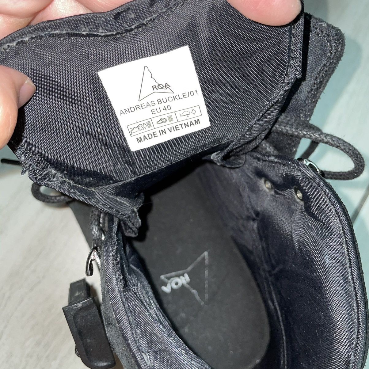 ROA × Vibram ROA Andreas Boots Buckle Var.01 size 40 Vibram Size US 7 / EU 40 - 9 Thumbnail