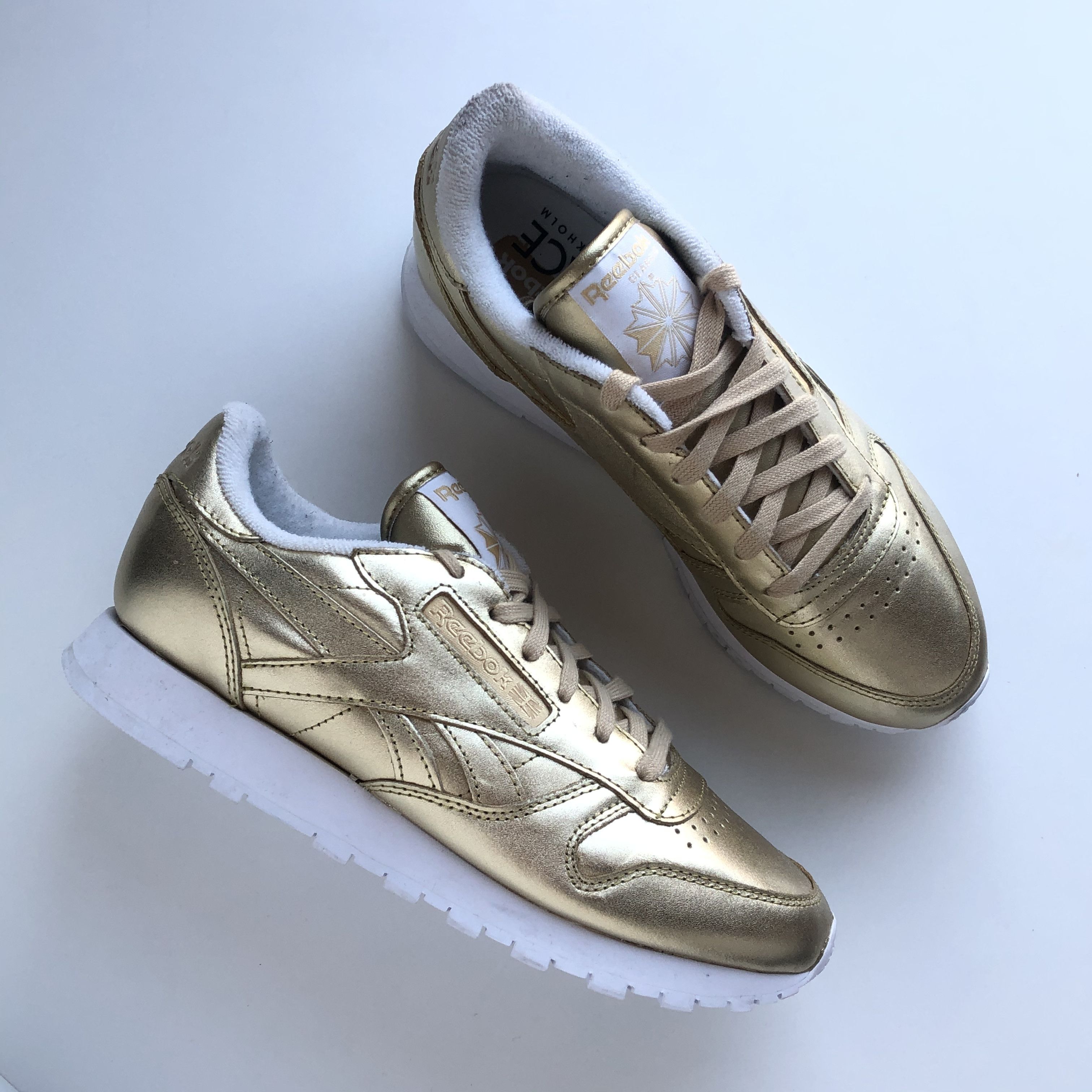 Reebok Reebok classics leather gold Size US 8 / IT 38 - 1 Thumbnail