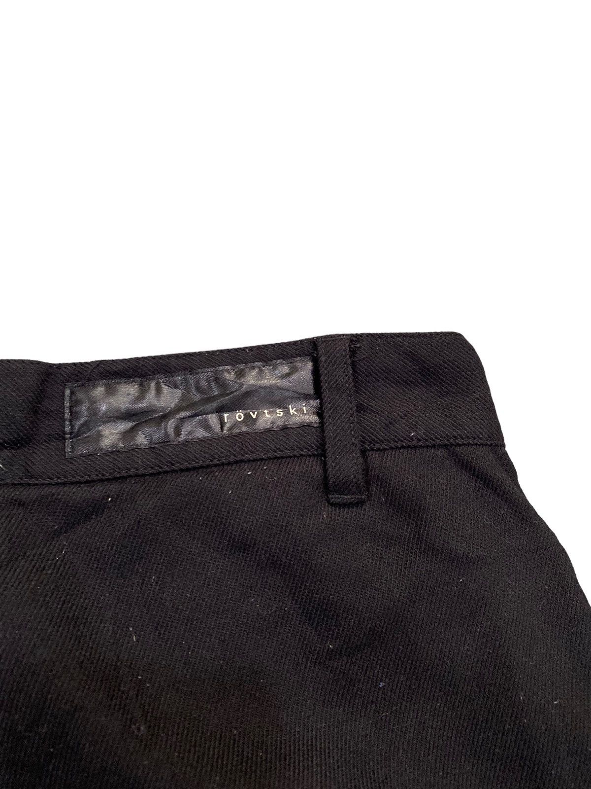 Japanese Brand ROVTSKI Japan loose pocket asymmetrical button wool pant Size US 32 / EU 48 - 6 Thumbnail
