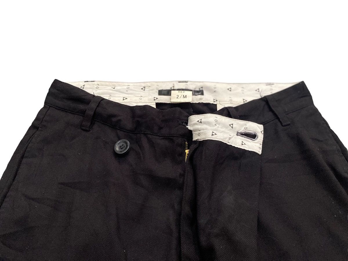 Japanese Brand ROVTSKI Japan loose pocket asymmetrical button wool pant Size US 32 / EU 48 - 2 Thumbnail