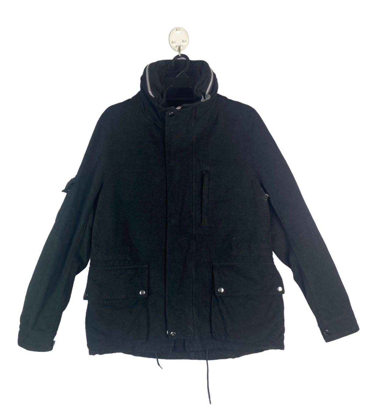 Issey Miyake × Zucca Vtg 90s rare ZUCCA Issey Miyake parka cargo pocket jacket Size US L / EU 52-54 / 3 - 1 Thumbnail