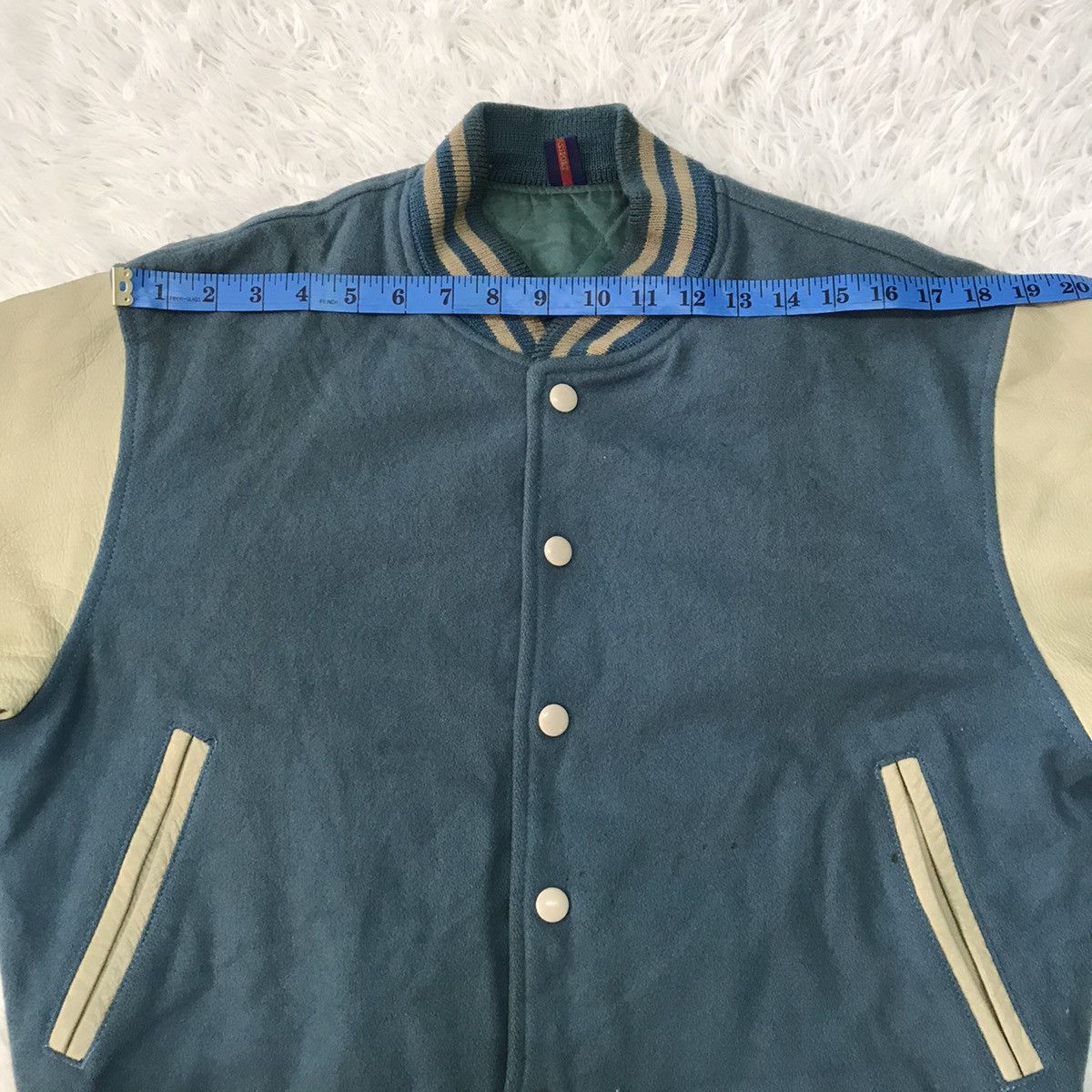 Japanese Brand Vintage British passport varsity jacket Size US S / EU 44-46 / 1 - 12 Thumbnail