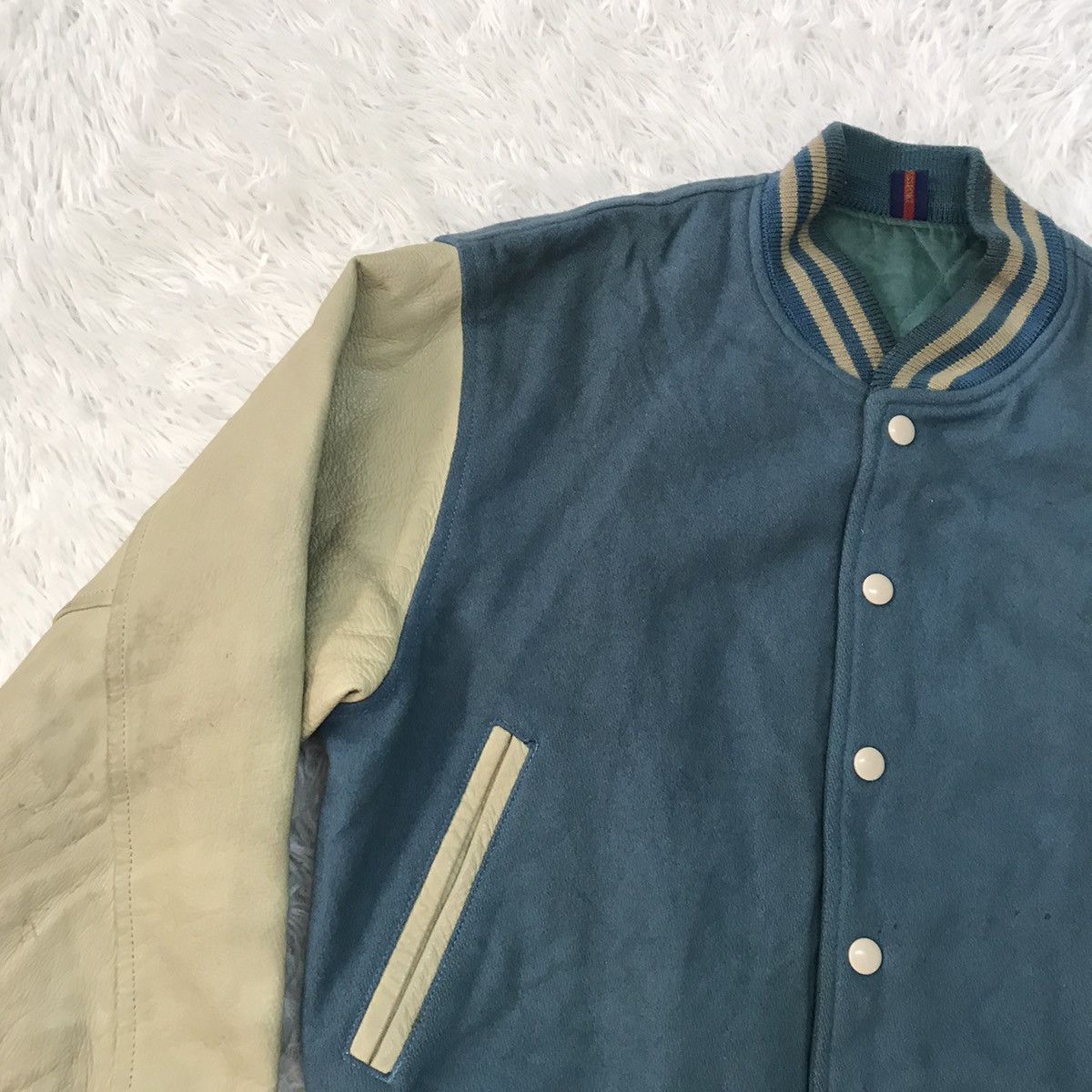 Japanese Brand Vintage British passport varsity jacket Size US S / EU 44-46 / 1 - 3 Thumbnail