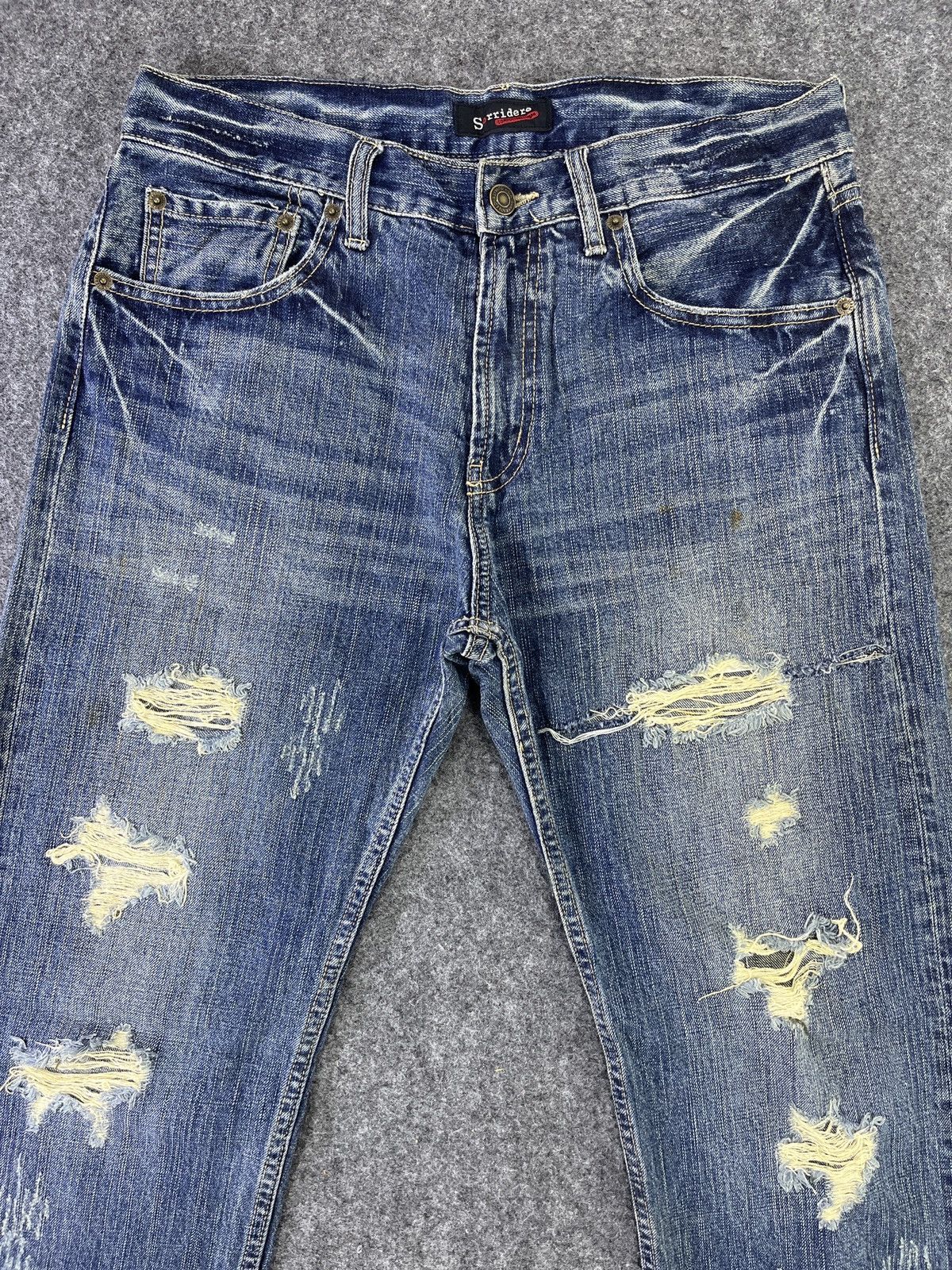 Japanese Brand Japanese Brand Sorridere Embellished jeans - J799 Size US 32 / EU 48 - 3 Thumbnail