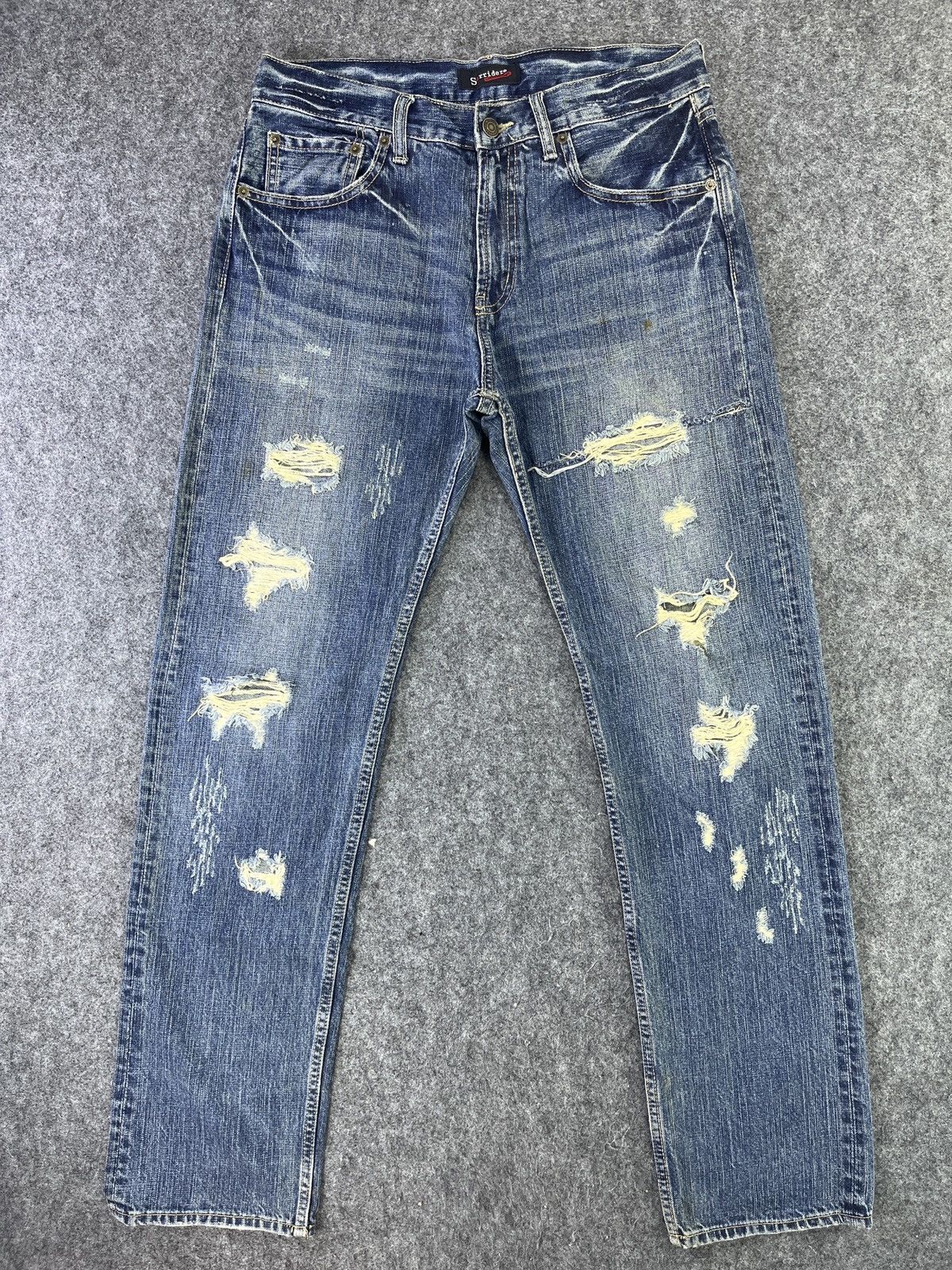 Japanese Brand Japanese Brand Sorridere Embellished jeans - J799 Size US 32 / EU 48 - 1 Thumbnail