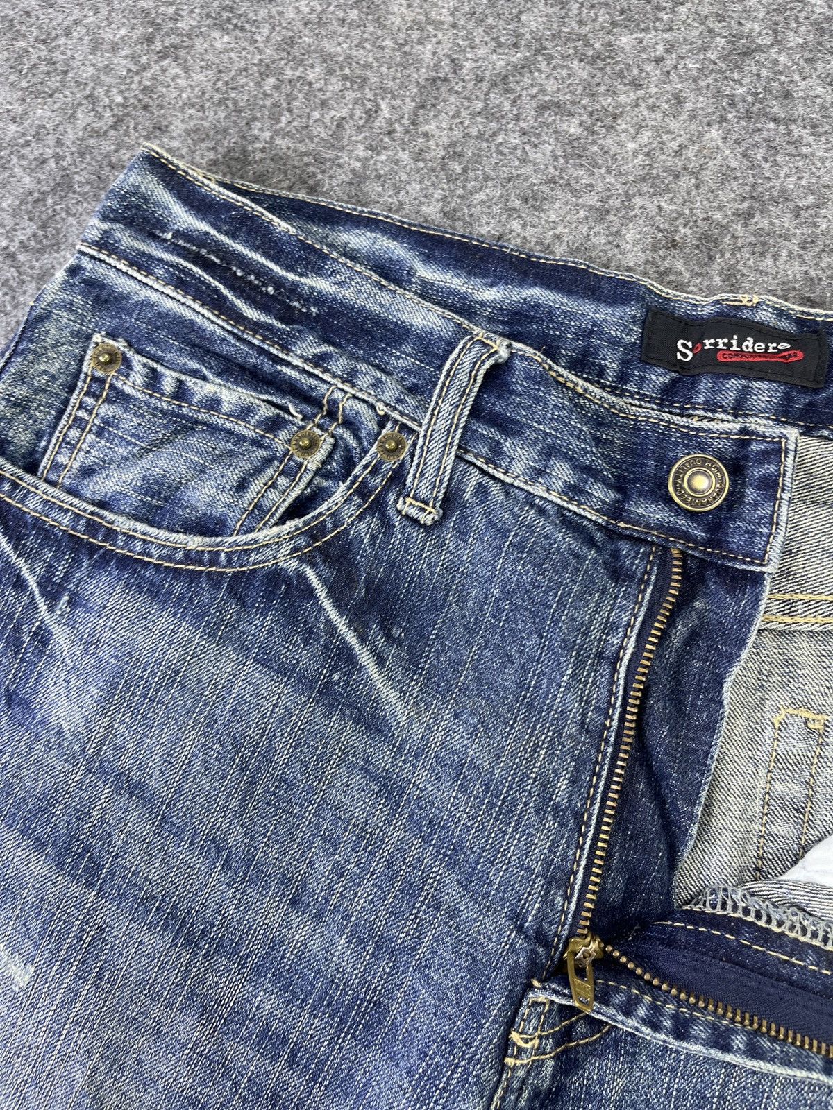 Japanese Brand Japanese Brand Sorridere Embellished jeans - J799 Size US 32 / EU 48 - 8 Thumbnail