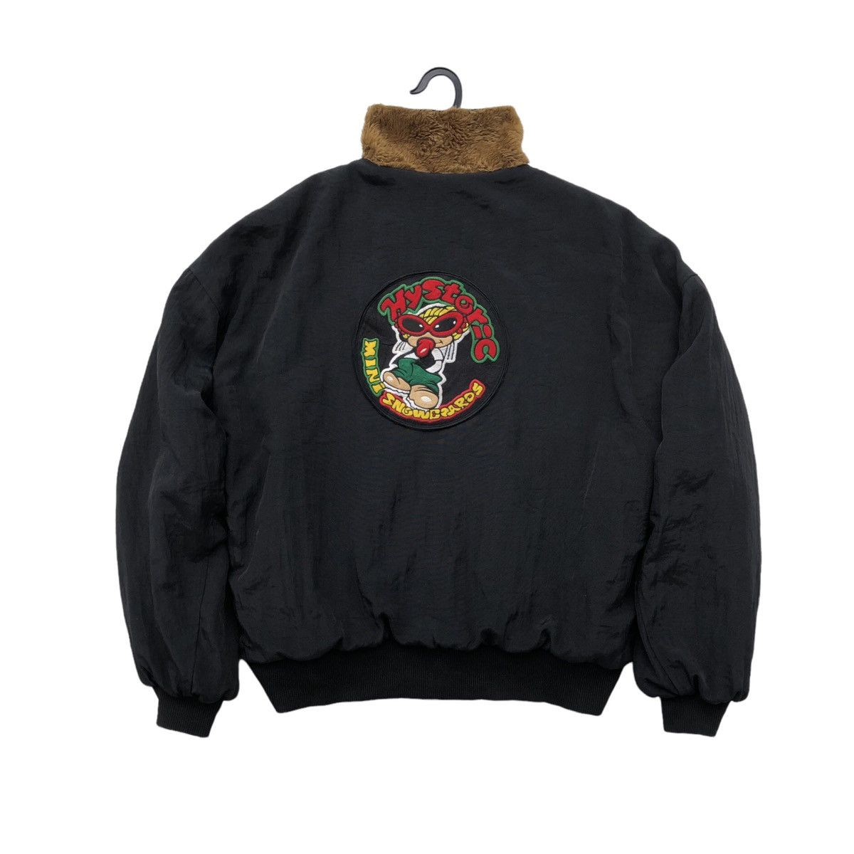 Hysteric Glamour Vintage Hysteric Snowboards Lined Fleece Bomber Jacket Size US XL / EU 56 / 4 - 1 Thumbnail