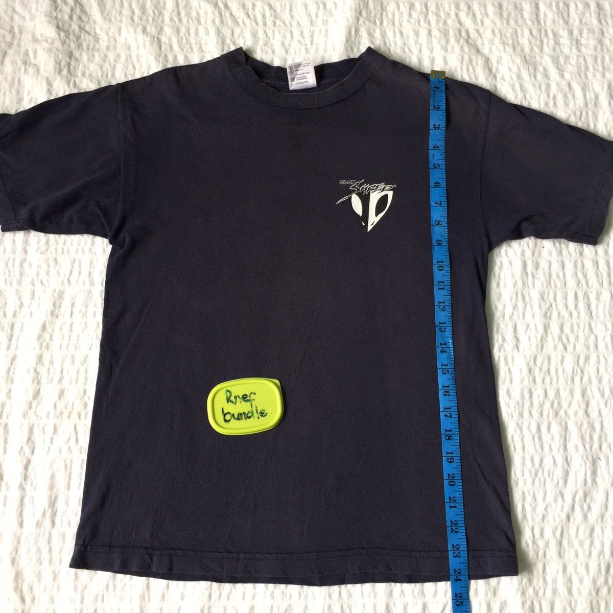 Other Club shred tshirt faded fabric made in usa sewn in mexico Size US S / EU 44-46 / 1 - 17 Thumbnail