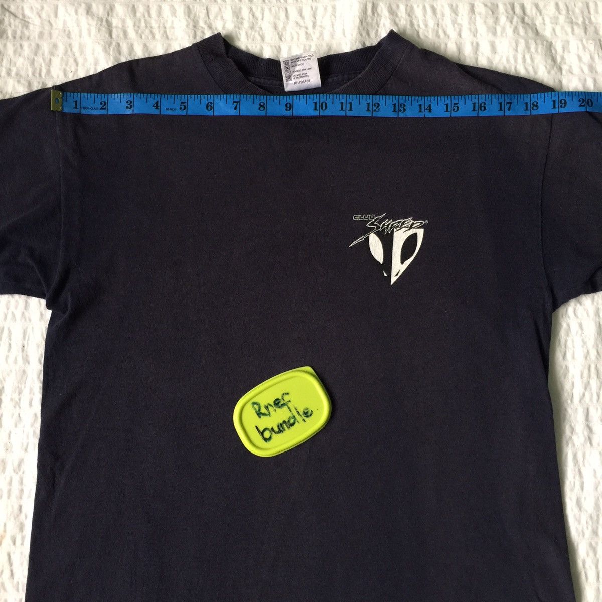 Other Club shred tshirt faded fabric made in usa sewn in mexico Size US S / EU 44-46 / 1 - 15 Thumbnail