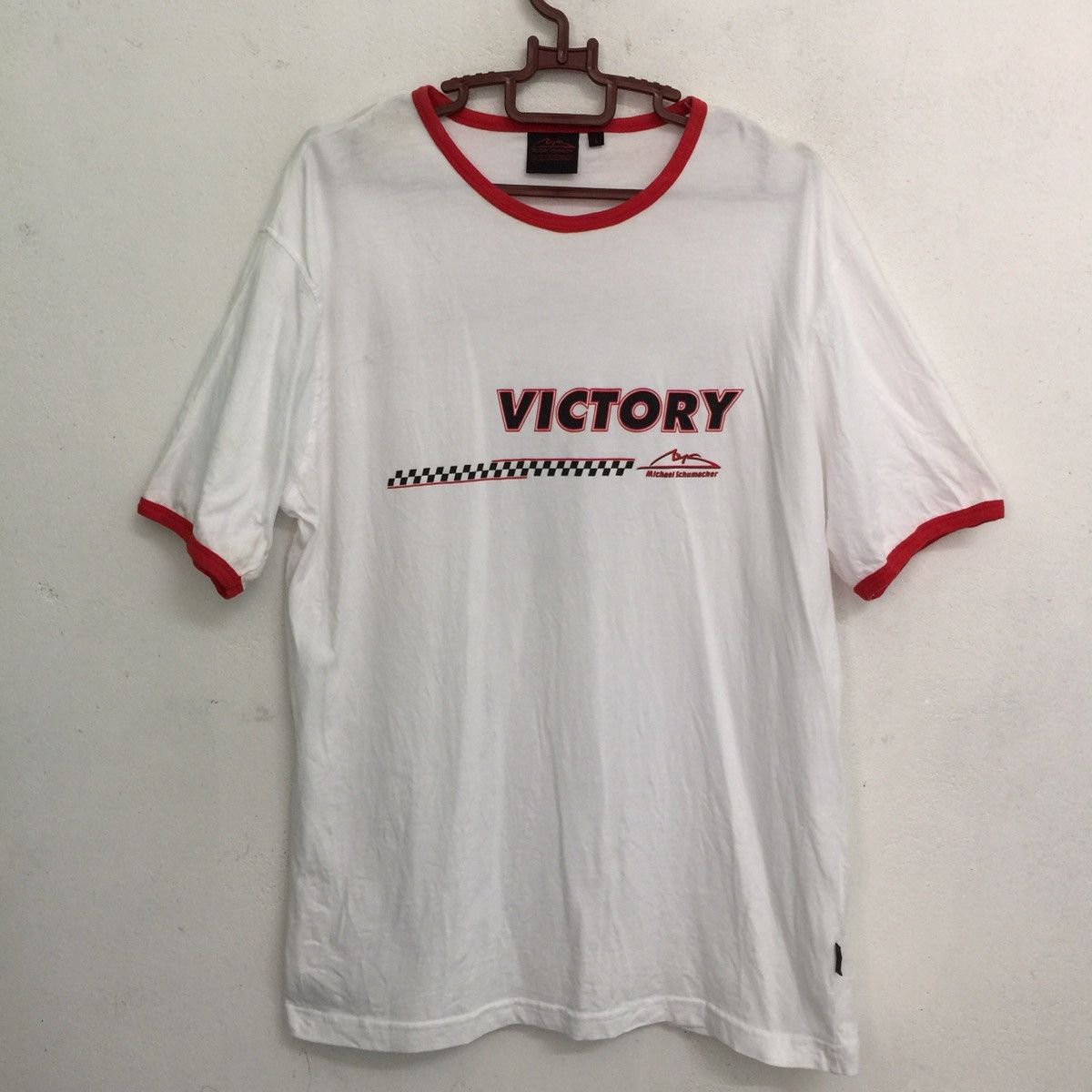 Vintage Rare‼️ Vintage Michael Schumacher Tee Size US L / EU 52-54 / 3 - 3 Thumbnail