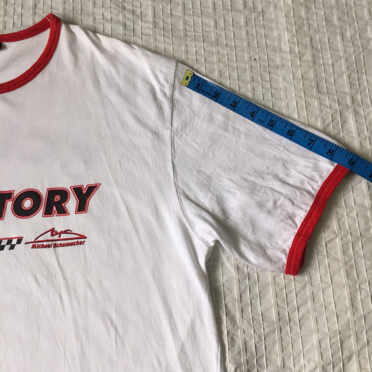 Vintage Rare‼️ Vintage Michael Schumacher Tee Size US L / EU 52-54 / 3 - 20 Thumbnail
