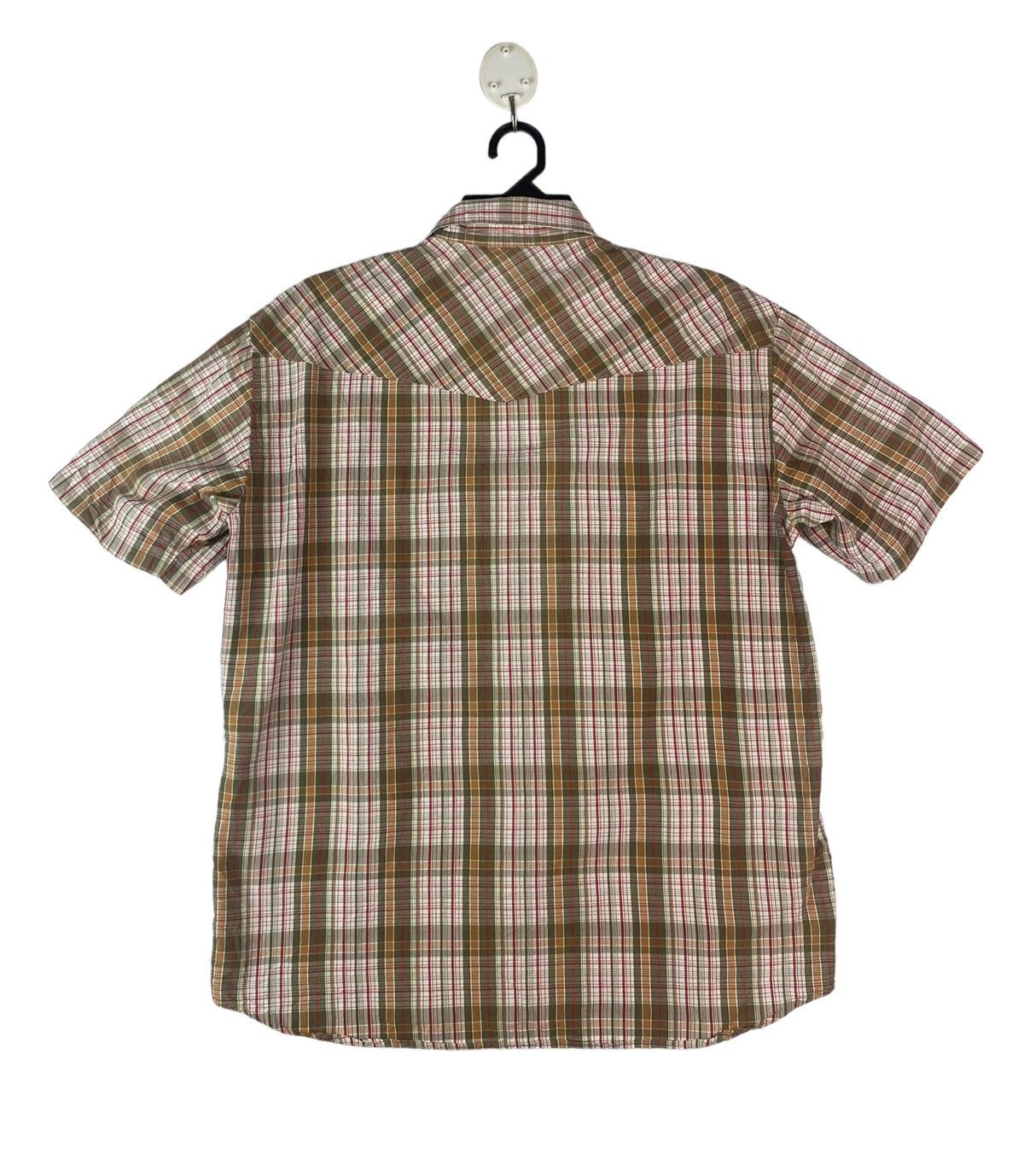 Stussy Vtg 90s STUSSY western pearl snap button plaid shirts Size US M / EU 48-50 / 2 - 4 Thumbnail