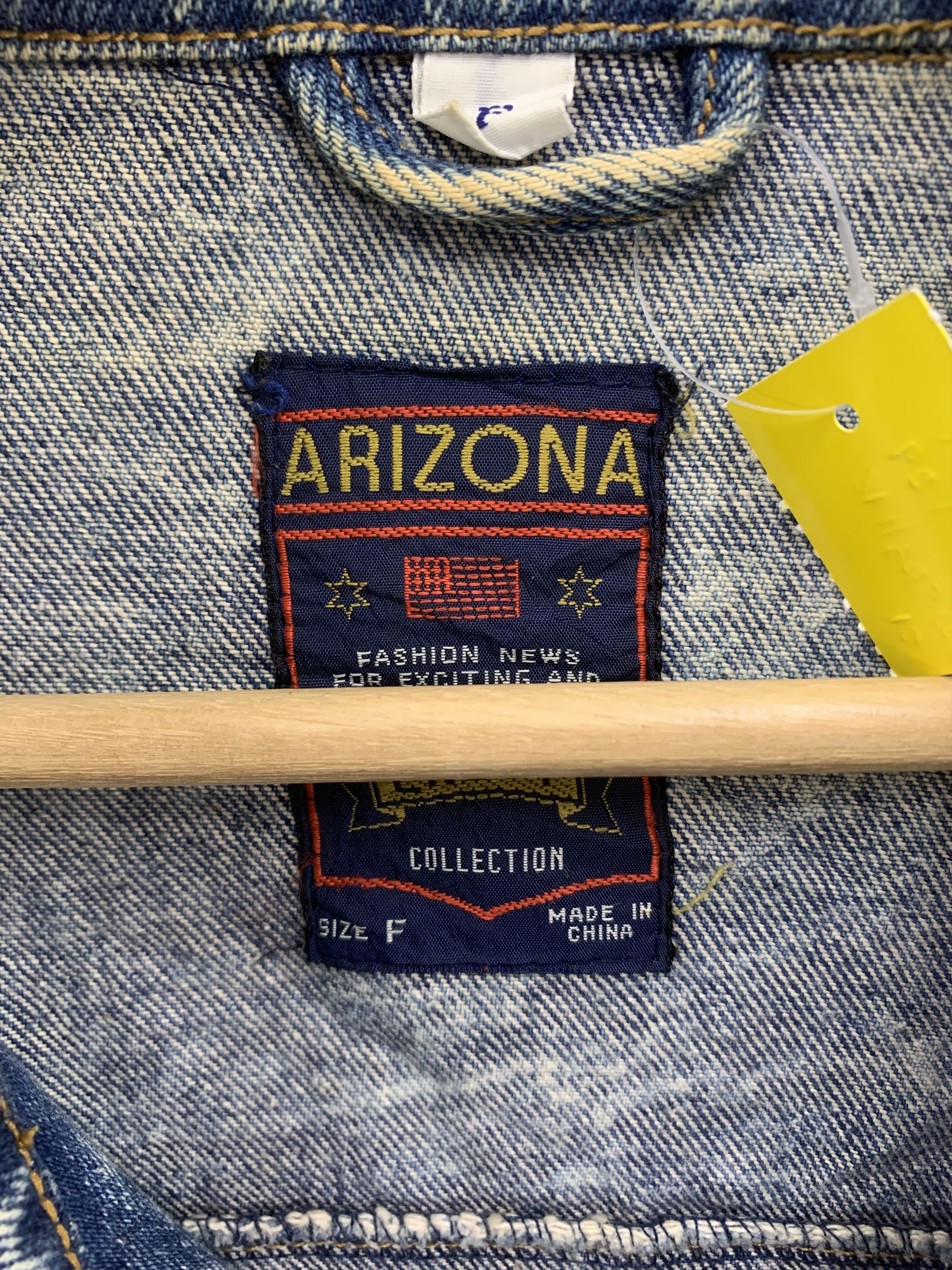 Arizona Jean Co. Vintage Arizona Acid Wash Denim Jacket Size US S / EU 44-46 / 1 - 4 Thumbnail