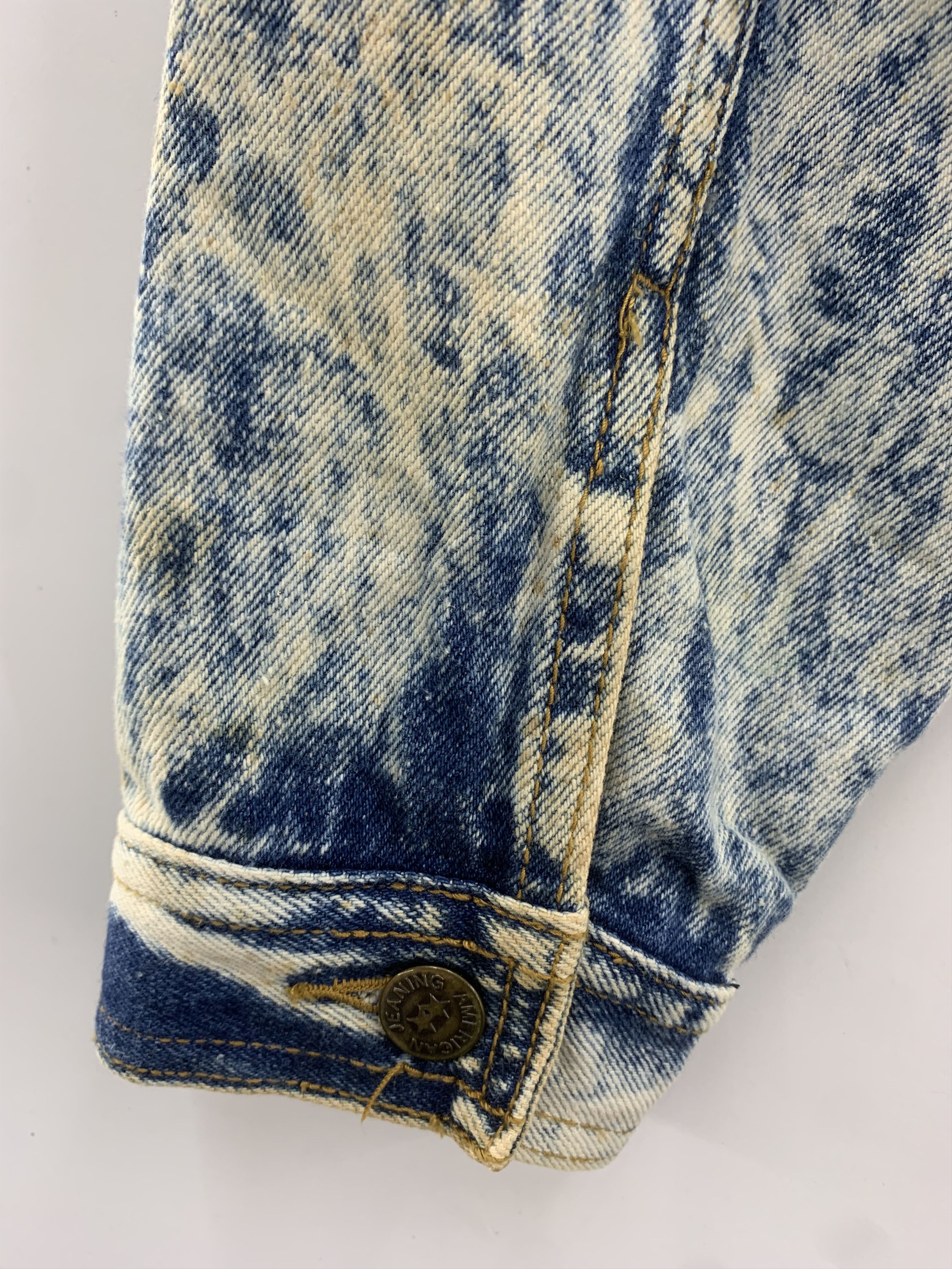 Arizona Jean Co. Vintage Arizona Acid Wash Denim Jacket Size US S / EU 44-46 / 1 - 8 Thumbnail