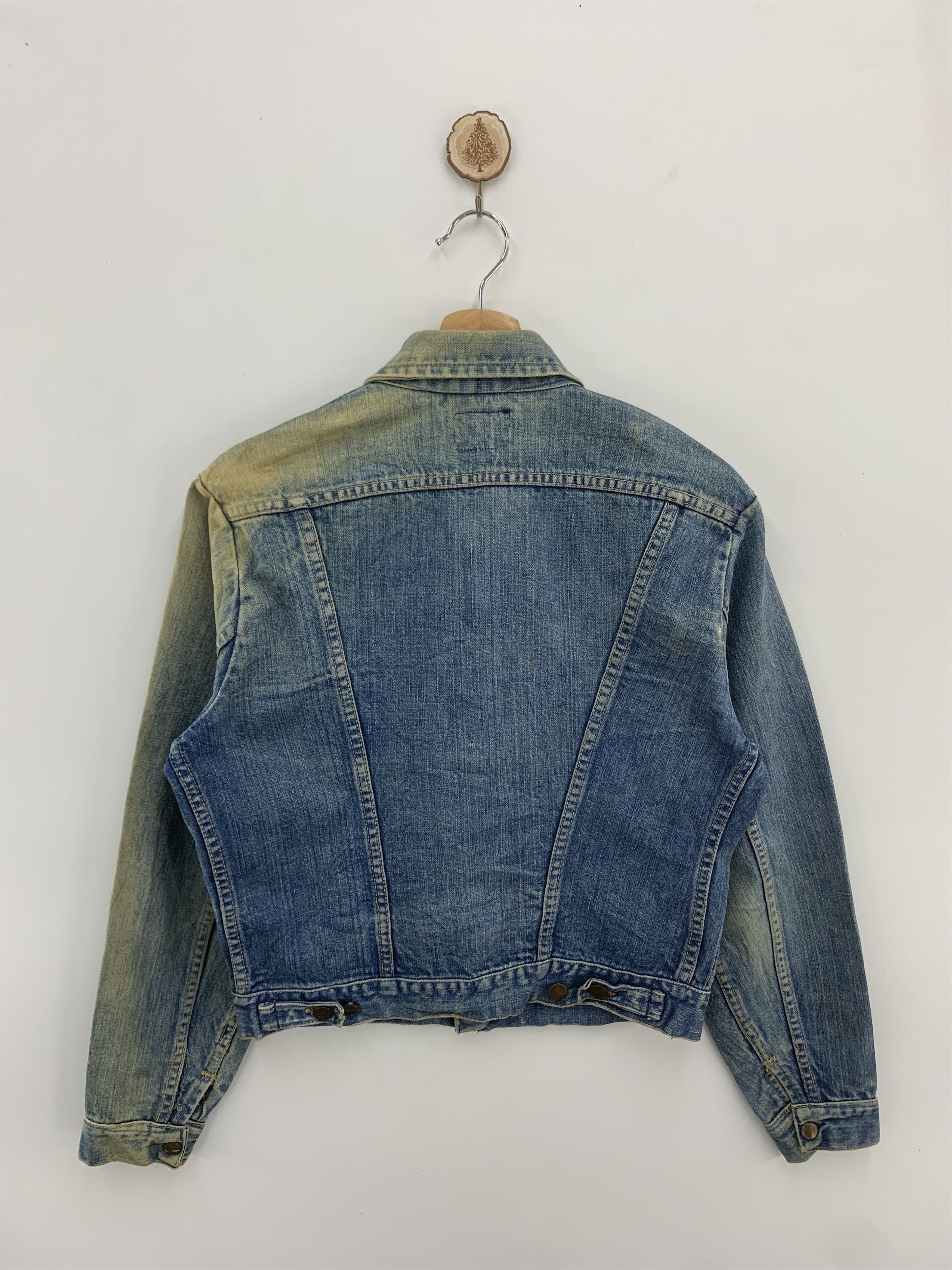 Vintage Vintage Wrangler Denim Jacket Faded Size US S / EU 44-46 / 1 - 2 Thumbnail