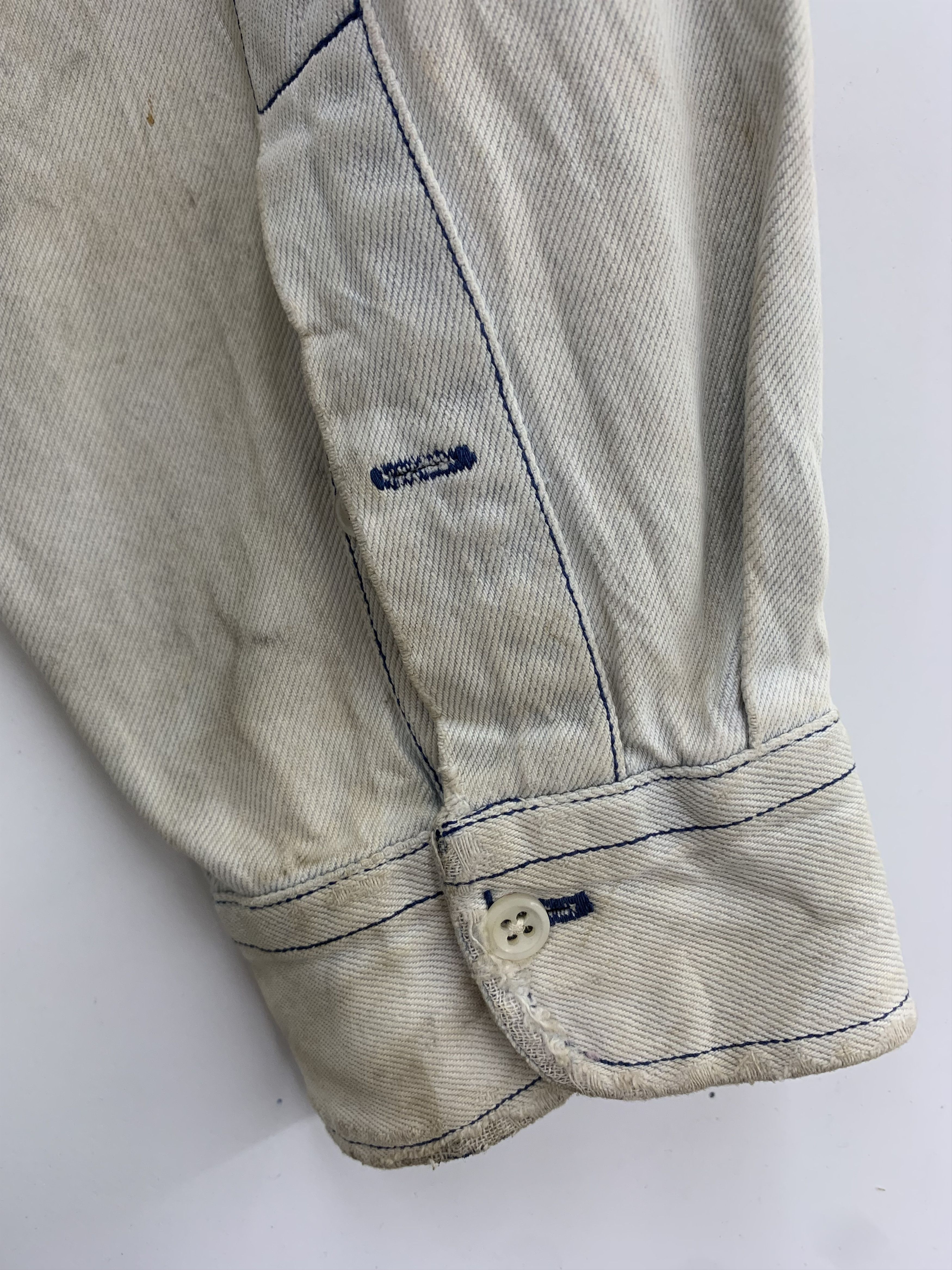 Polo Ralph Lauren Vintage Polo Ralph Lauren Denim Jacket Faded Dirty Size US L / EU 52-54 / 3 - 12 Thumbnail