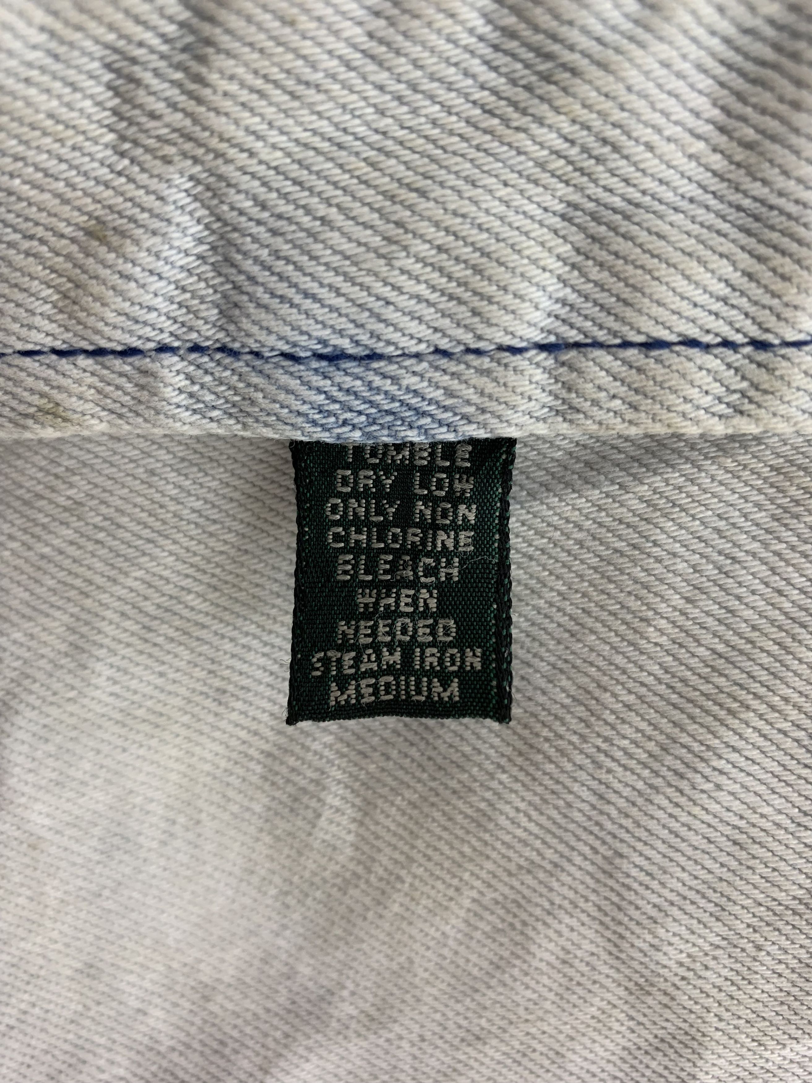 Polo Ralph Lauren Vintage Polo Ralph Lauren Denim Jacket Faded Dirty Size US L / EU 52-54 / 3 - 5 Thumbnail