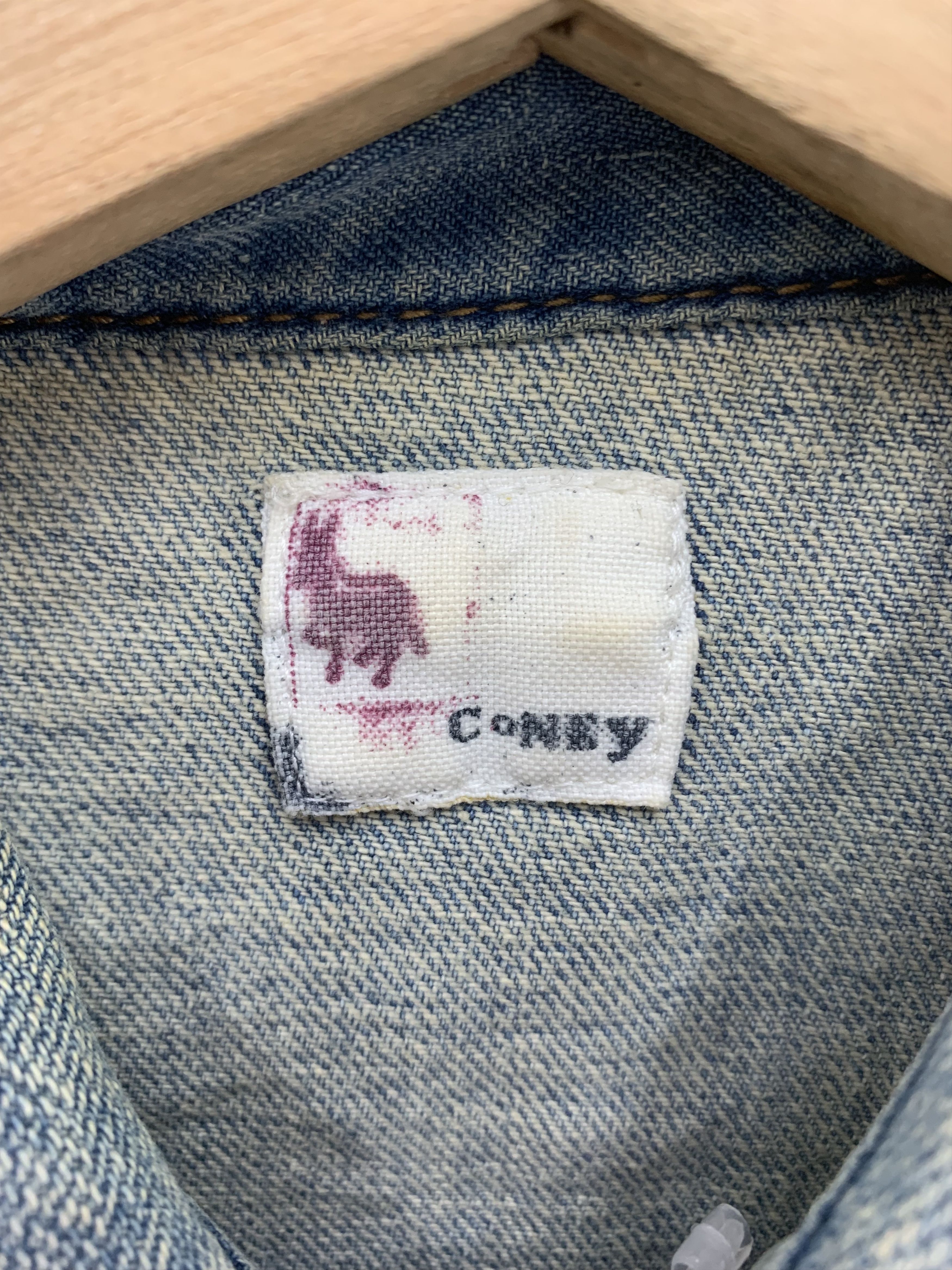Japanese Brand Vintage Coney Denim Jacket Size US L / EU 52-54 / 3 - 3 Thumbnail