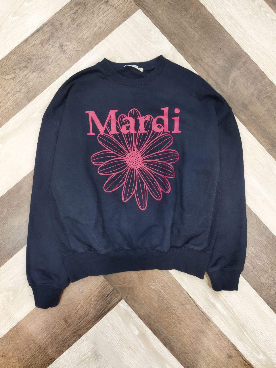 Japanese Brand Mardi Mercredi Oversized Crewneck Size US M / EU 48-50 / 2 - 2 Thumbnail