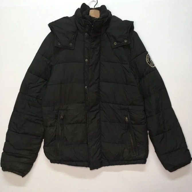 Abercrombie & Fitch × Japanese Brand Puffer Jacket With Patches Abercrombie & Fitch Size US M / EU 48-50 / 2 - 1 Thumbnail