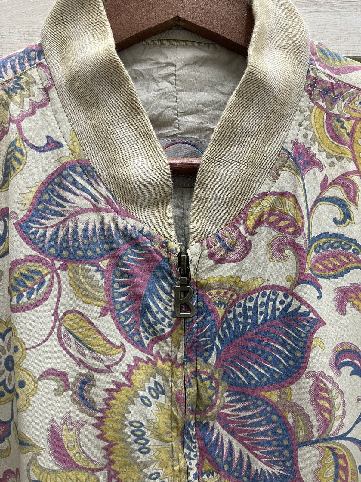 Bogner 🔥RARE🖤Vintage Bogner Silk Varsity Paisley Overprint Size US M / EU 48-50 / 2 - 4 Thumbnail