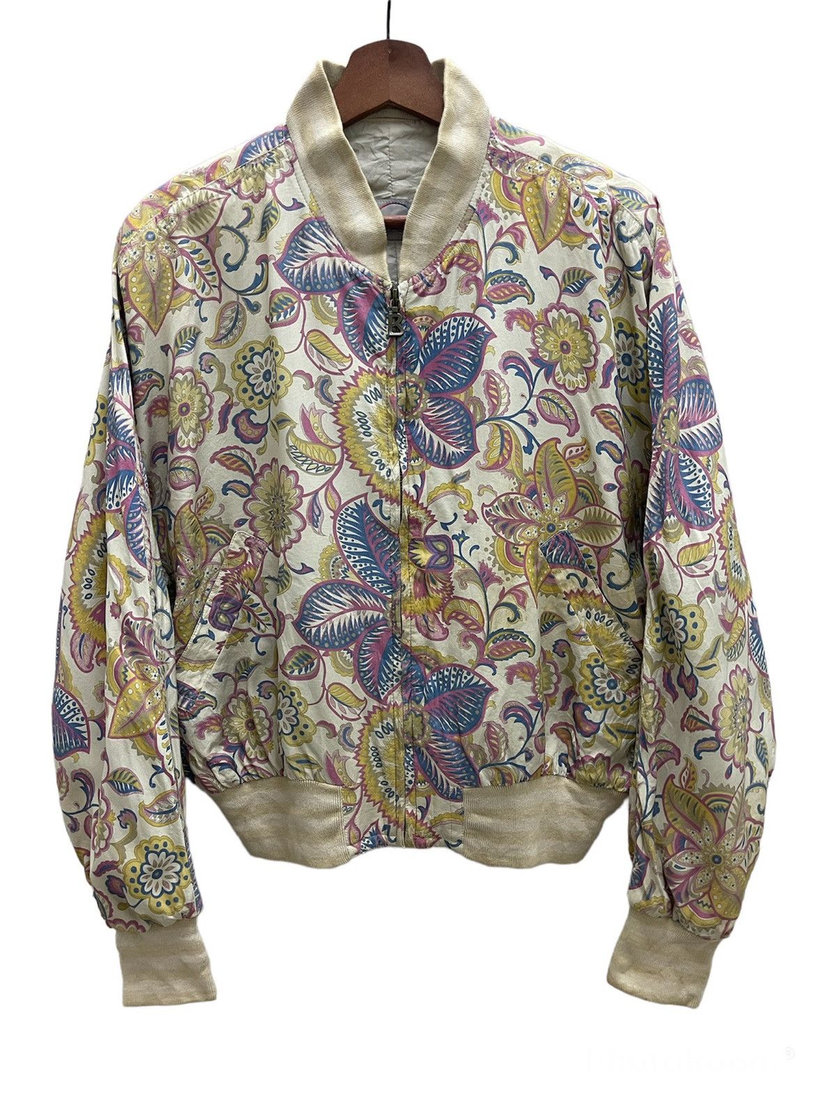 Bogner 🔥RARE🖤Vintage Bogner Silk Varsity Paisley Overprint Size US M / EU 48-50 / 2 - 1 Thumbnail