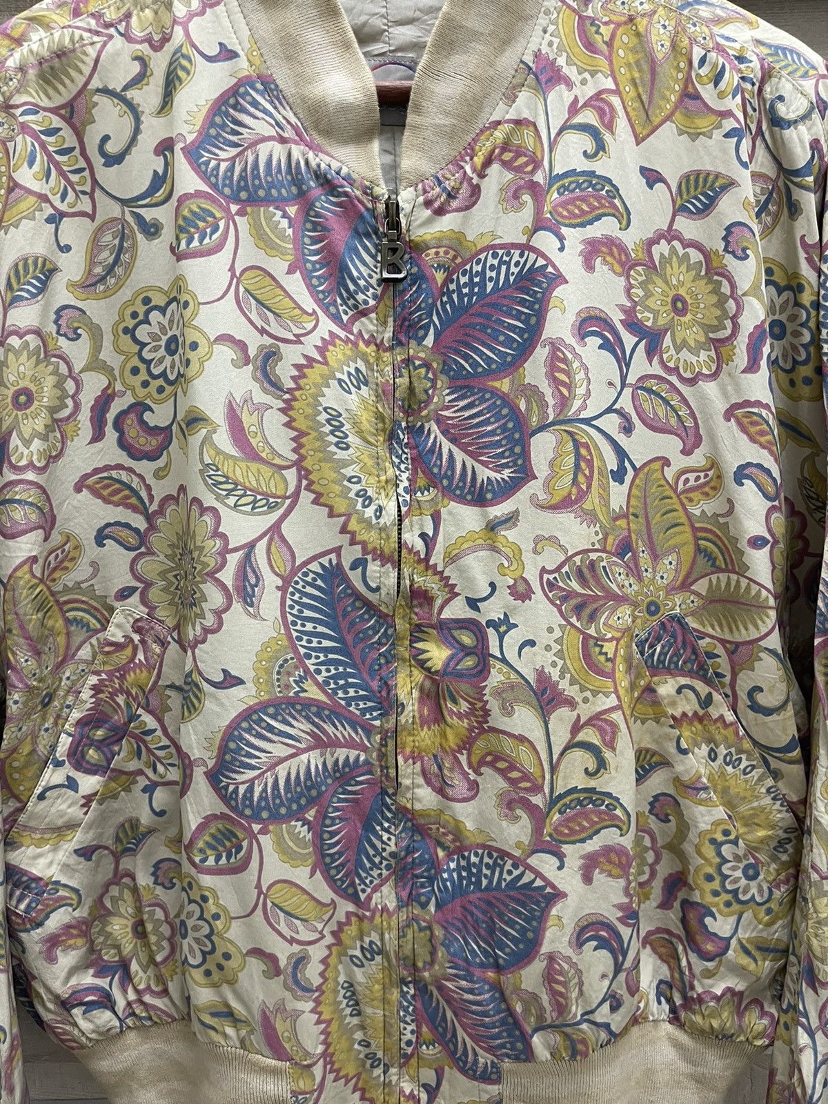 Bogner 🔥RARE🖤Vintage Bogner Silk Varsity Paisley Overprint Size US M / EU 48-50 / 2 - 5 Thumbnail
