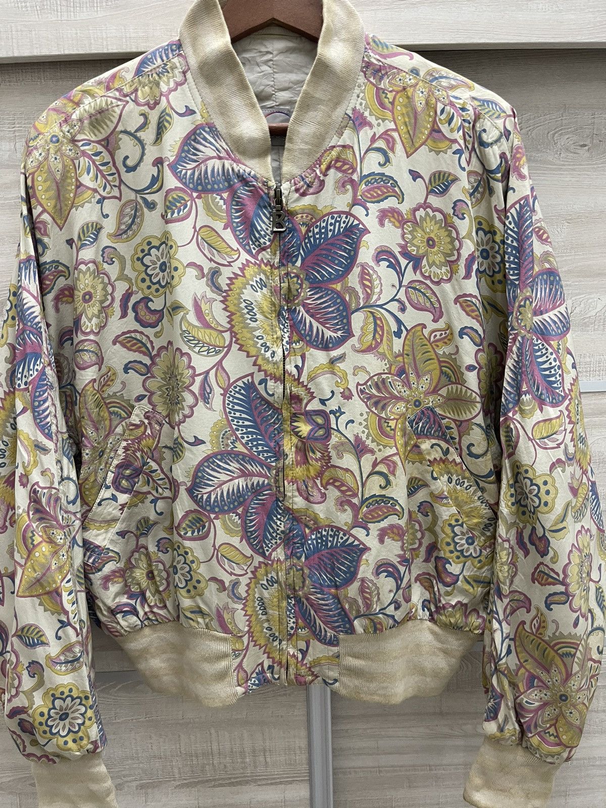 Bogner 🔥RARE🖤Vintage Bogner Silk Varsity Paisley Overprint Size US M / EU 48-50 / 2 - 3 Thumbnail