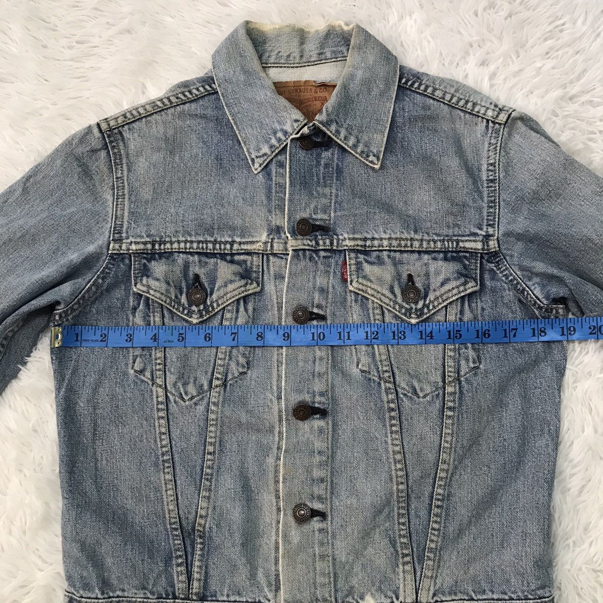 Levi's vintage denim jacket,LEVIS big E made in japan Size US S / EU 44-46 / 1 - 6 Thumbnail