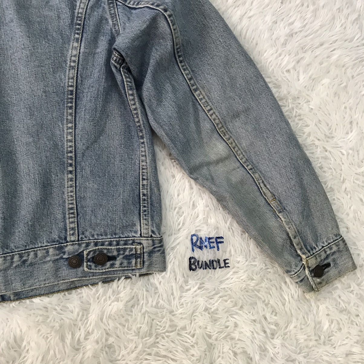 Levi's vintage denim jacket,LEVIS big E made in japan Size US S / EU 44-46 / 1 - 13 Thumbnail