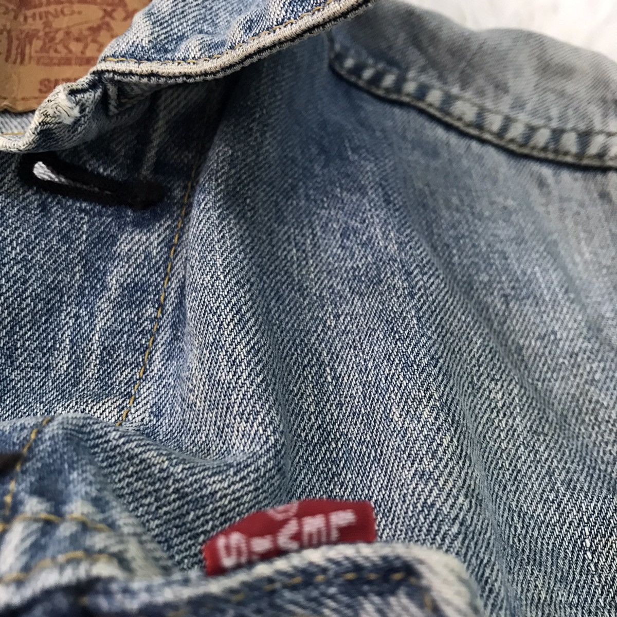 Levi's vintage denim jacket,LEVIS big E made in japan Size US S / EU 44-46 / 1 - 23 Thumbnail