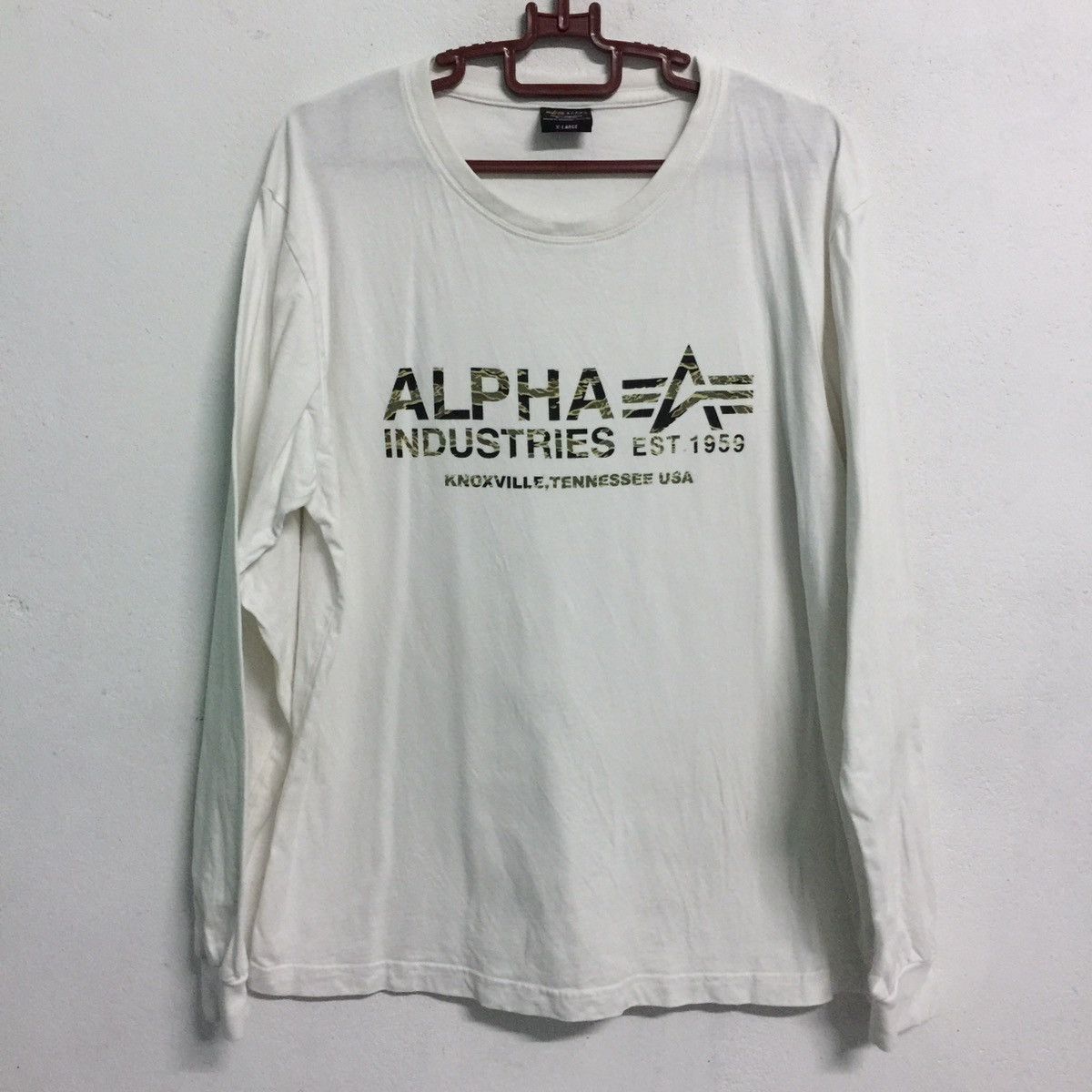 Alpha Industries Alpha industries long sleeve tee Size US XL / EU 56 / 4 - 1 Thumbnail