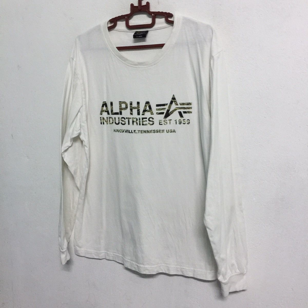 Alpha Industries Alpha industries long sleeve tee Size US XL / EU 56 / 4 - 2 Thumbnail