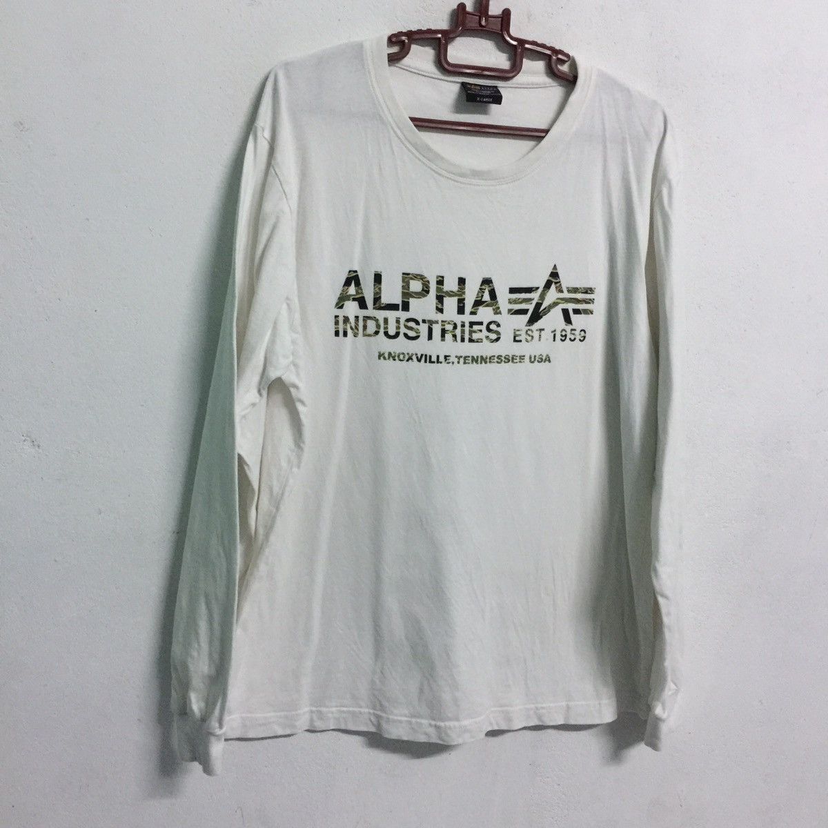 Alpha Industries Alpha industries long sleeve tee Size US XL / EU 56 / 4 - 3 Thumbnail