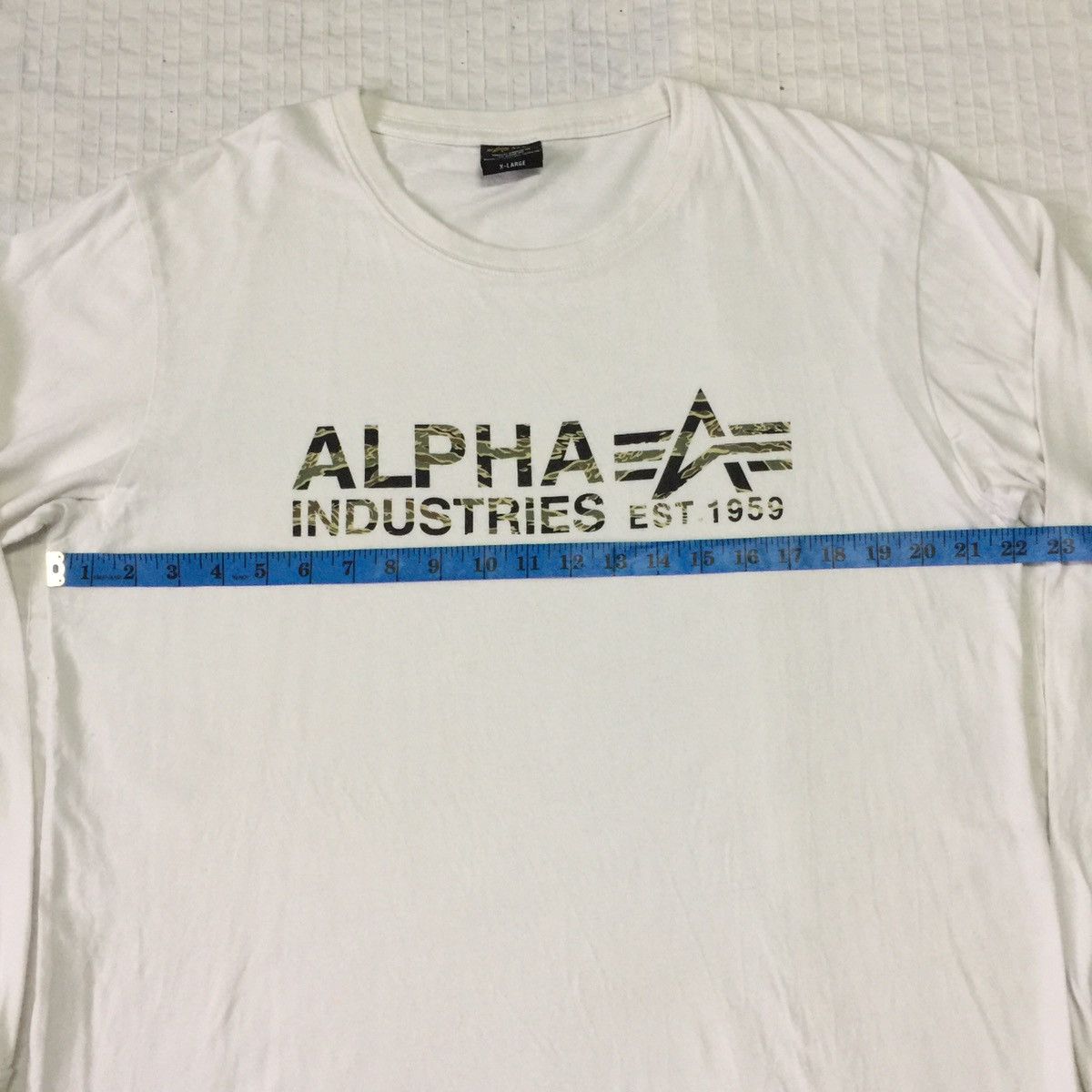 Alpha Industries Alpha industries long sleeve tee Size US XL / EU 56 / 4 - 15 Thumbnail