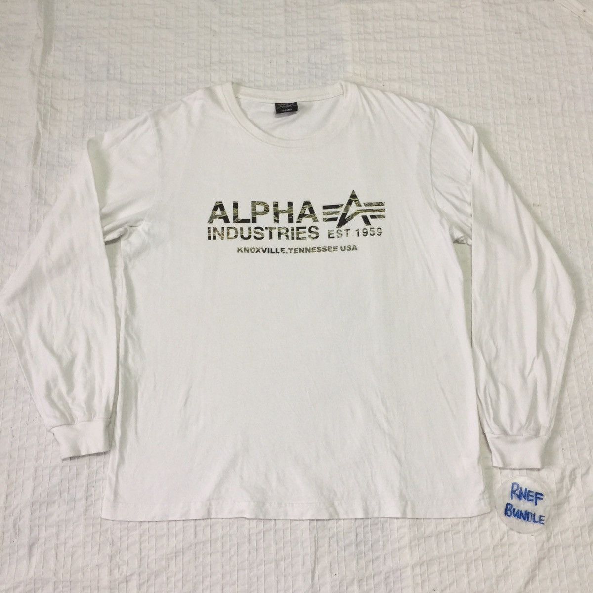 Alpha Industries Alpha industries long sleeve tee Size US XL / EU 56 / 4 - 14 Thumbnail