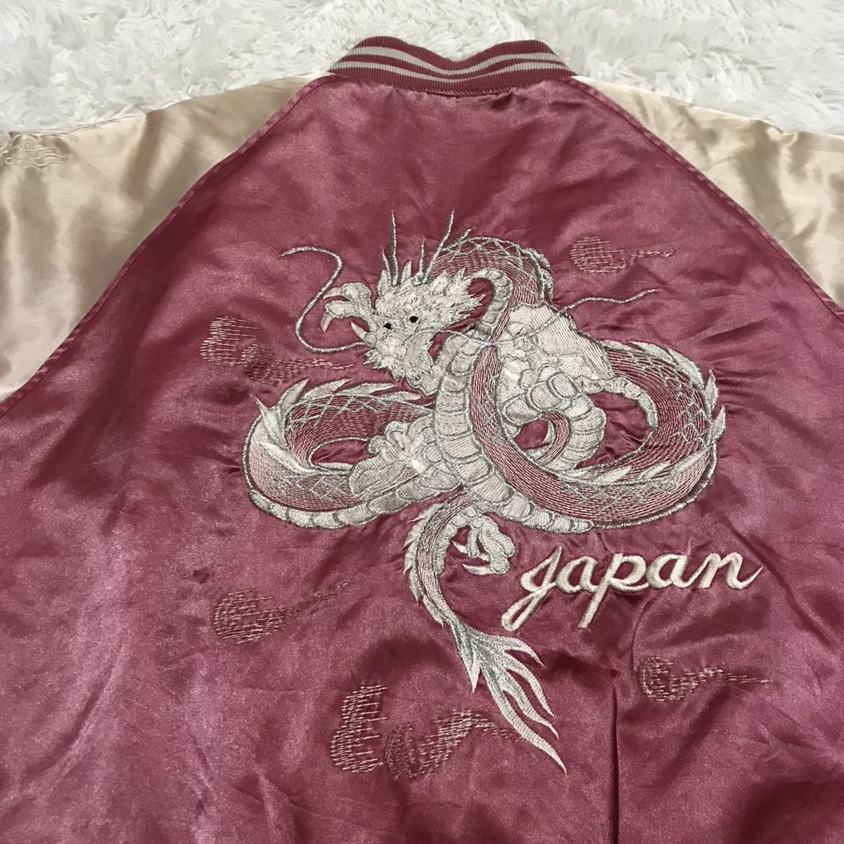 Japanese Brand Sukajan Jacket Japanese Brand Embroidered Logo Dragon M-L Size US L / EU 52-54 / 3 - 24 Thumbnail