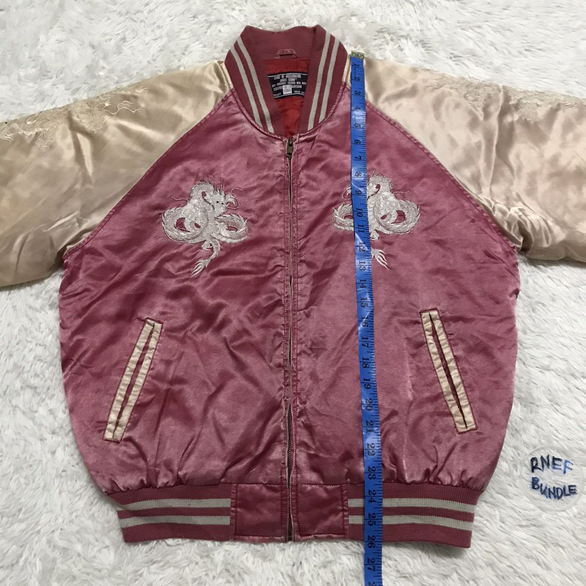 Japanese Brand Sukajan Jacket Japanese Brand Embroidered Logo Dragon M-L Size US L / EU 52-54 / 3 - 12 Thumbnail