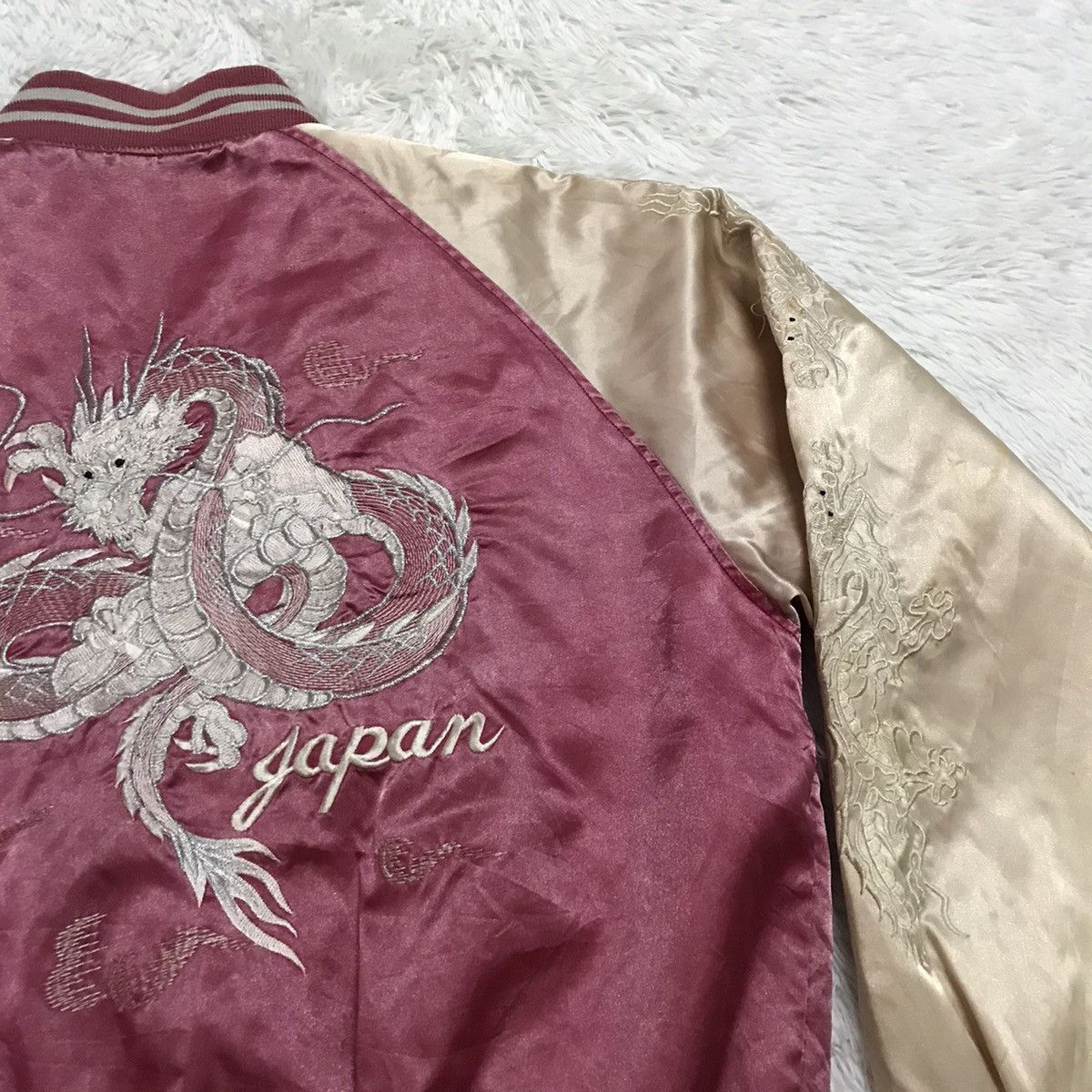 Japanese Brand Sukajan Jacket Japanese Brand Embroidered Logo Dragon M-L Size US L / EU 52-54 / 3 - 23 Thumbnail