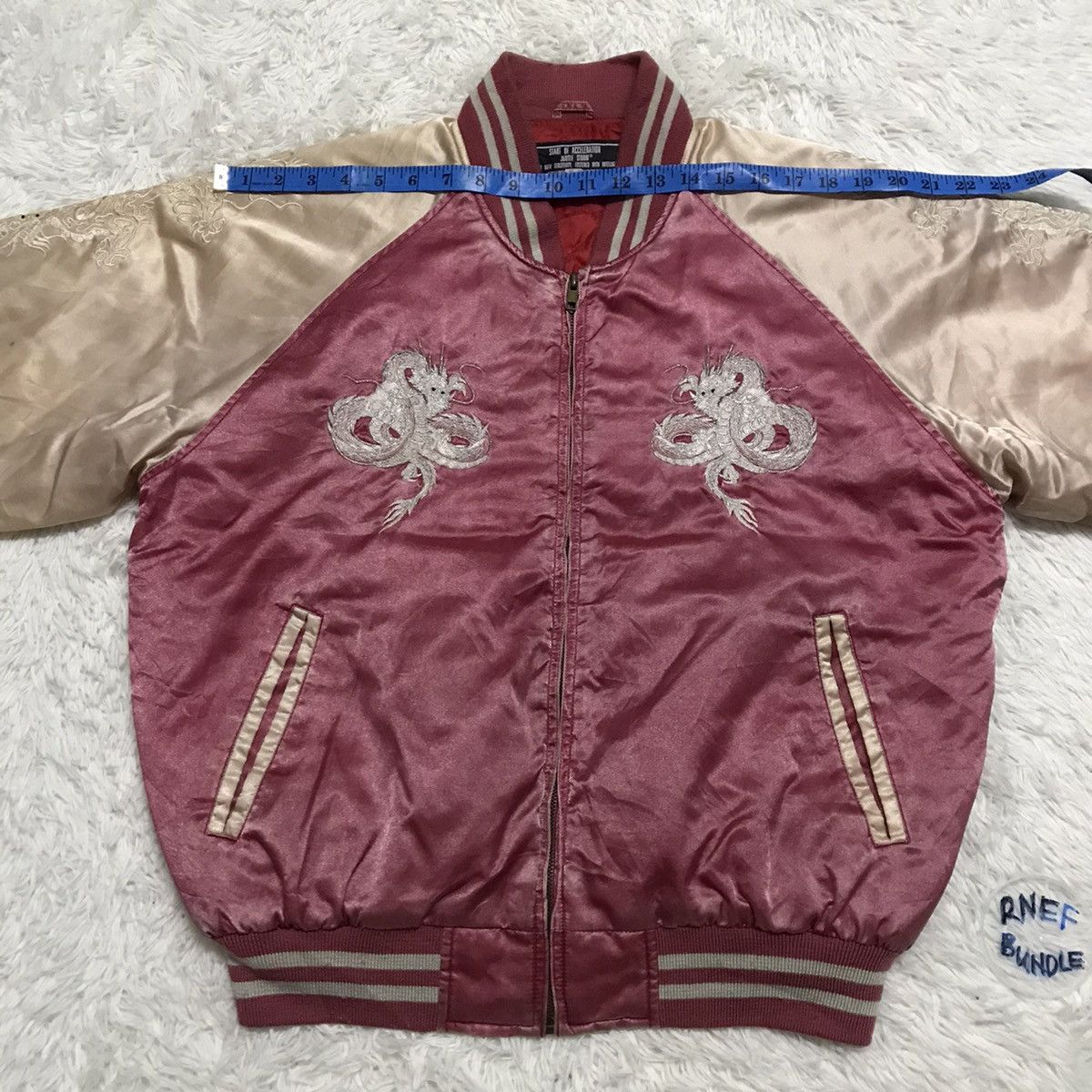 Japanese Brand Sukajan Jacket Japanese Brand Embroidered Logo Dragon M-L Size US L / EU 52-54 / 3 - 11 Thumbnail
