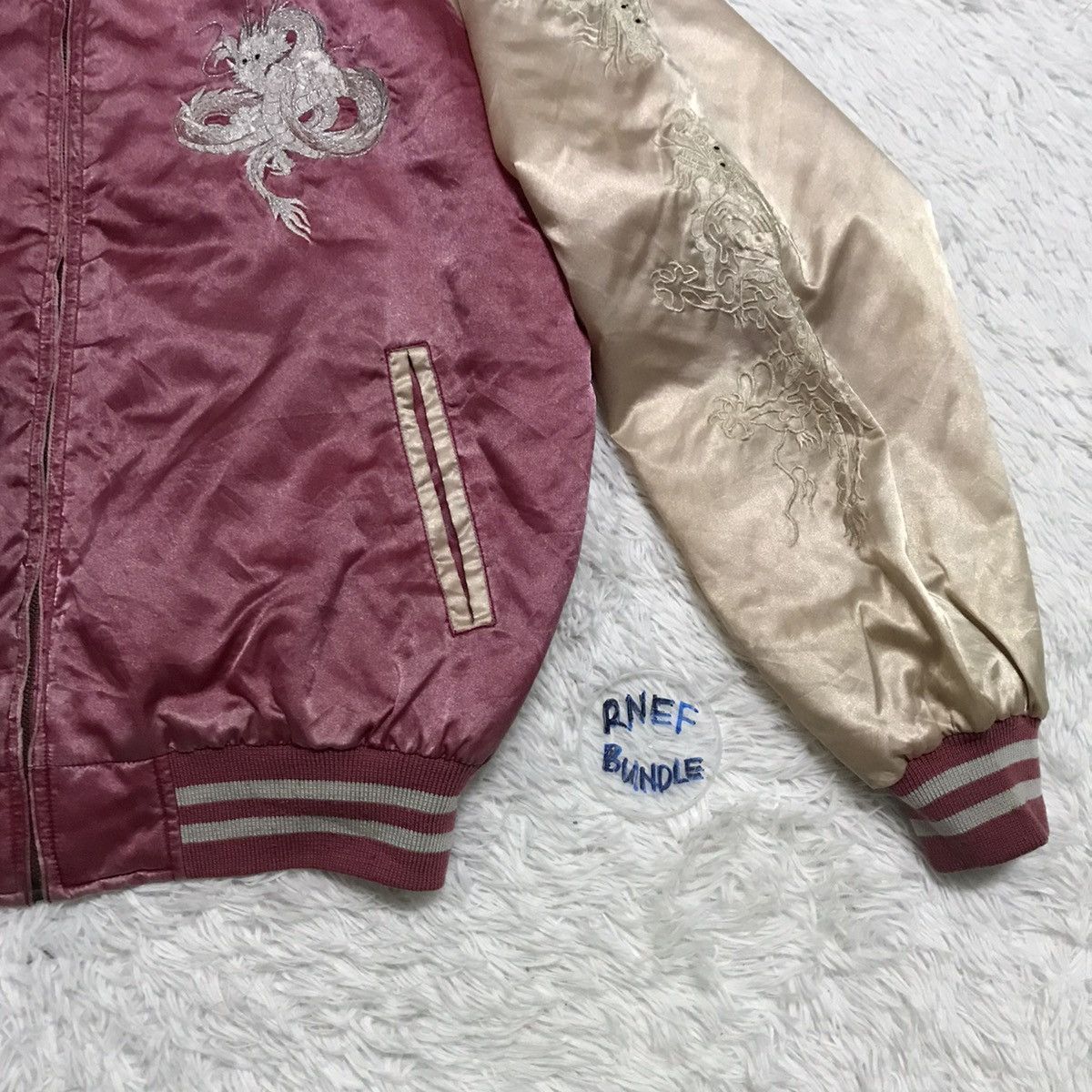 Japanese Brand Sukajan Jacket Japanese Brand Embroidered Logo Dragon M-L Size US L / EU 52-54 / 3 - 7 Thumbnail
