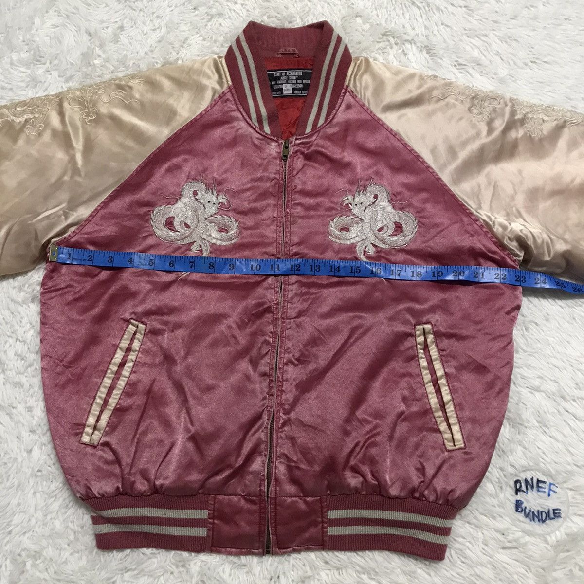 Japanese Brand Sukajan Jacket Japanese Brand Embroidered Logo Dragon M-L Size US L / EU 52-54 / 3 - 10 Thumbnail