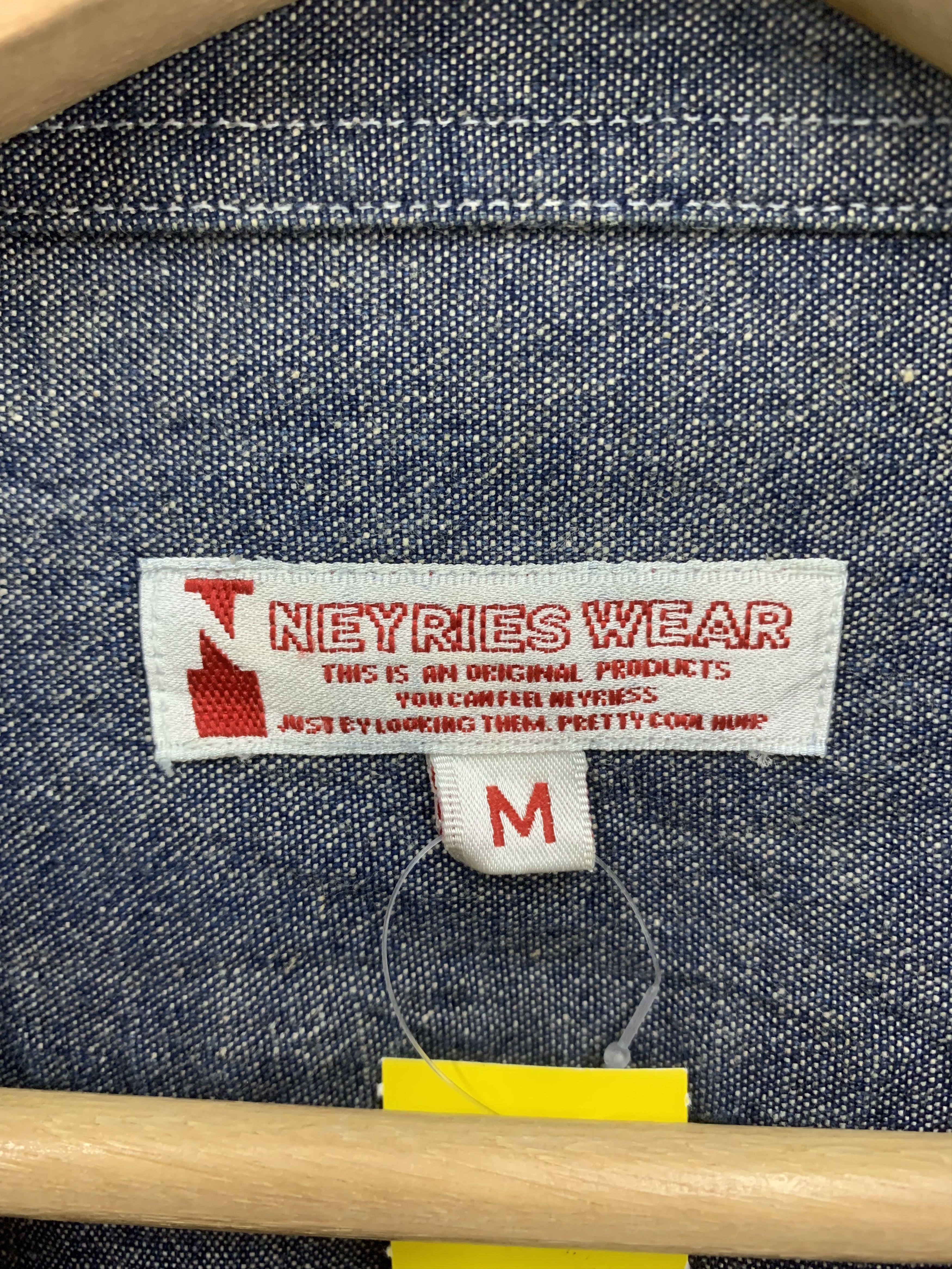 Japanese Brand Vintage Neyries Wear Denim Jacket Size US M / EU 48-50 / 2 - 3 Thumbnail