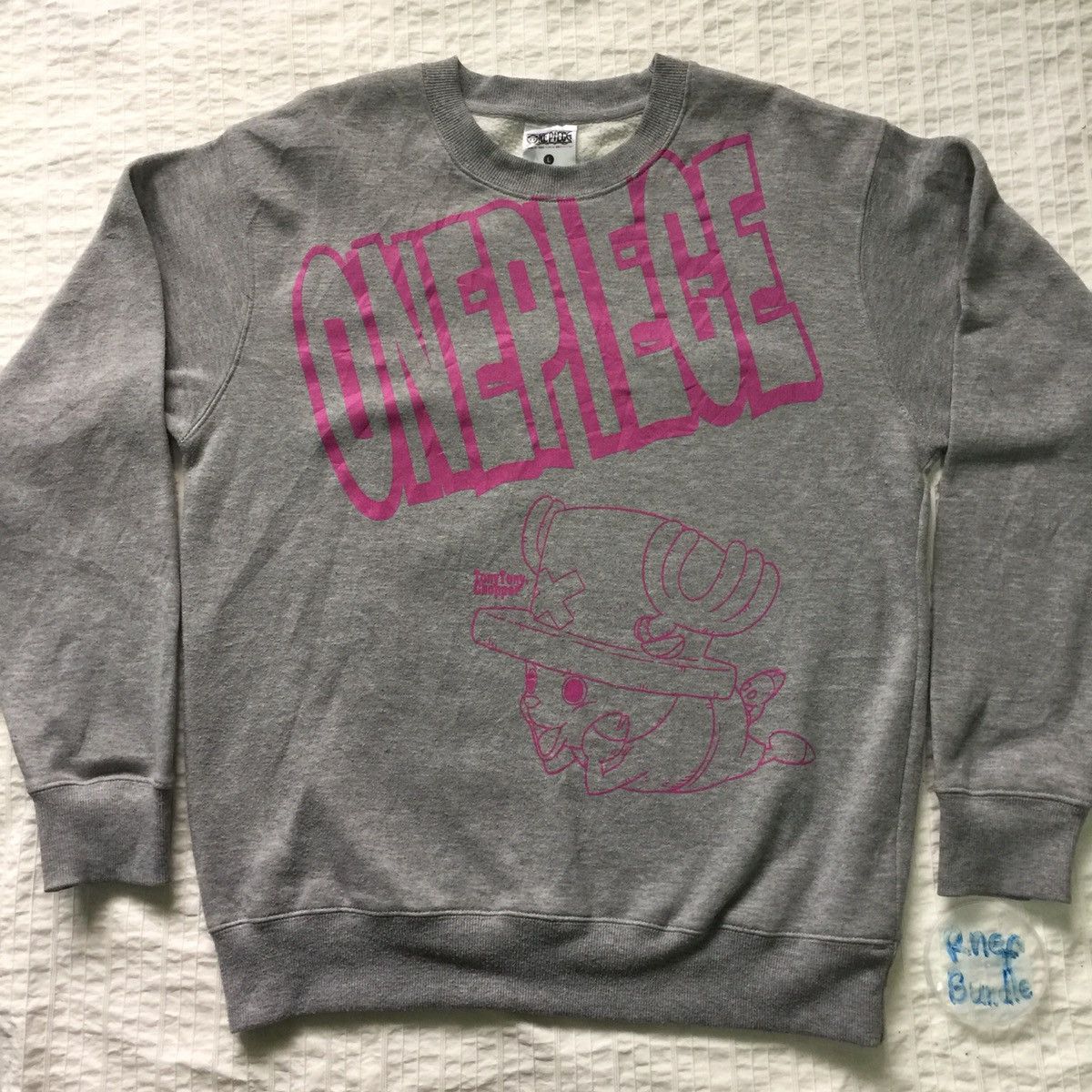 Japanese Brand One piece anime manga Japanese cartoon sweatshirt Size US L / EU 52-54 / 3 - 1 Thumbnail