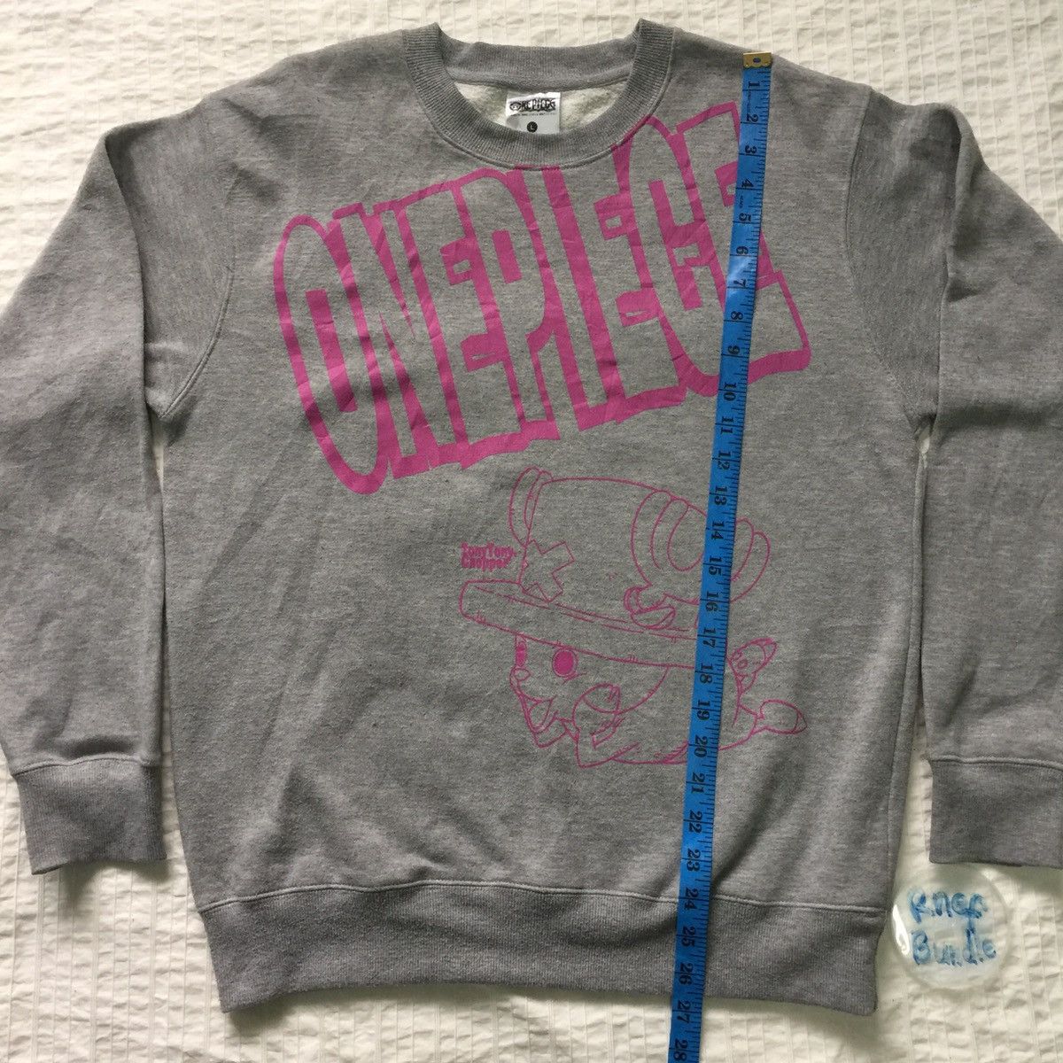 Japanese Brand One piece anime manga Japanese cartoon sweatshirt Size US L / EU 52-54 / 3 - 7 Thumbnail
