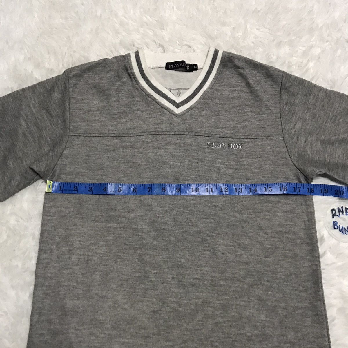 Japanese Brand Playboy tshirt big logo Size US S / EU 44-46 / 1 - 3 Thumbnail