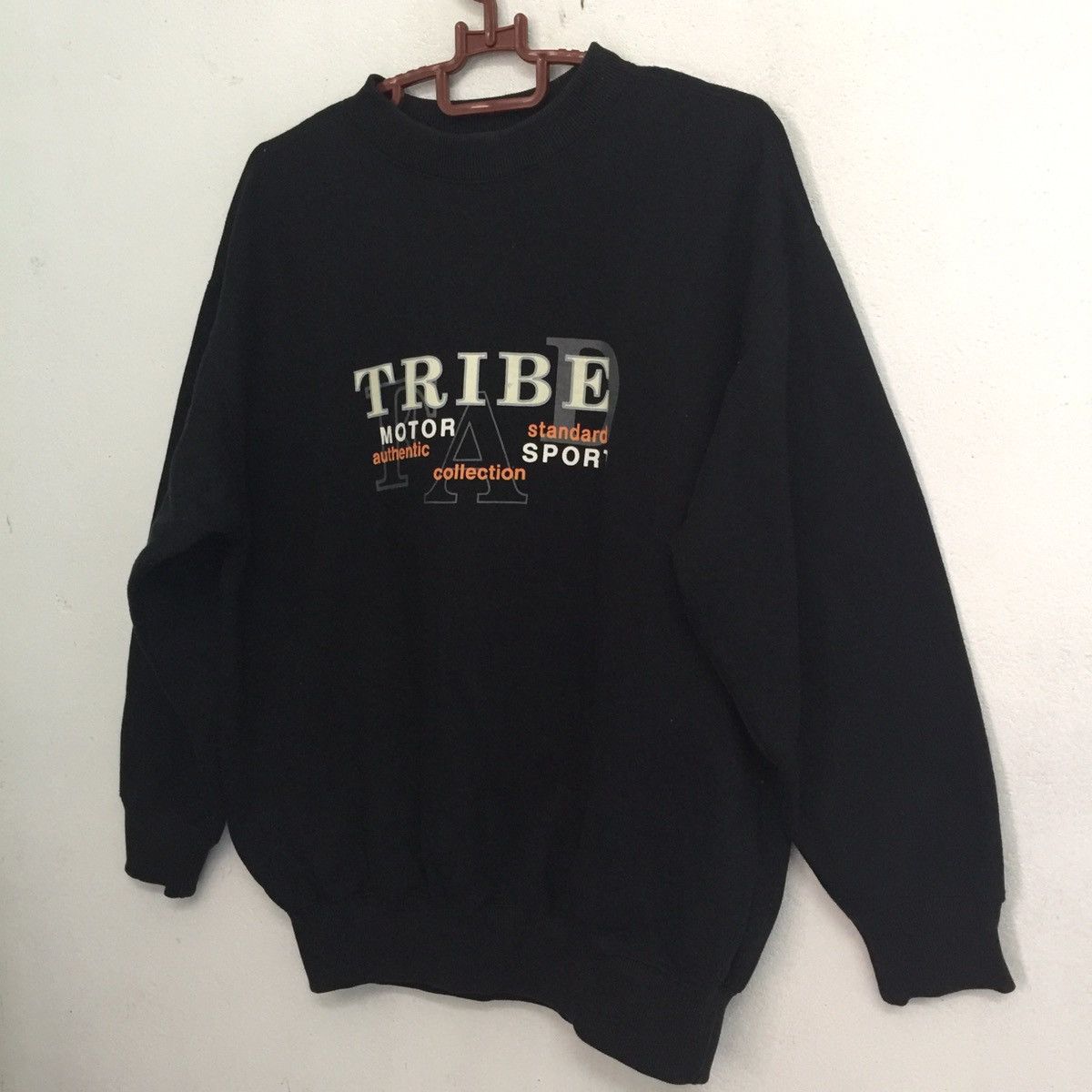 Japanese Brand Gran sergeo tribe motor sport spell out sweatshirt Size US M / EU 48-50 / 2 - 2 Thumbnail