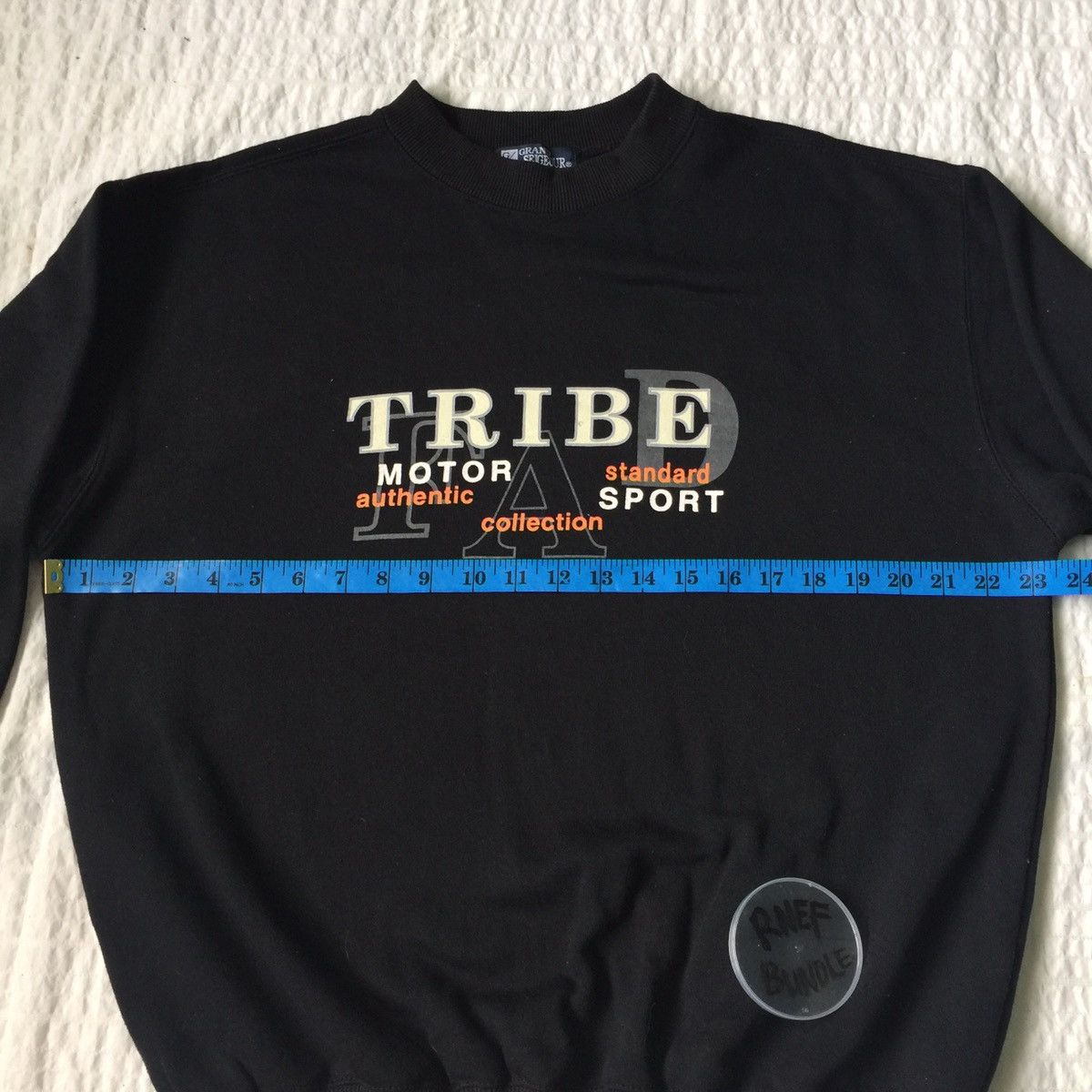 Japanese Brand Gran sergeo tribe motor sport spell out sweatshirt Size US M / EU 48-50 / 2 - 13 Thumbnail
