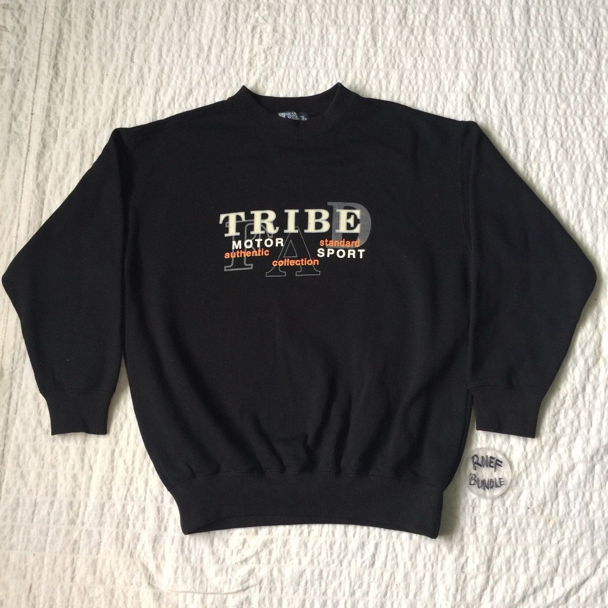 Japanese Brand Gran sergeo tribe motor sport spell out sweatshirt Size US M / EU 48-50 / 2 - 11 Thumbnail